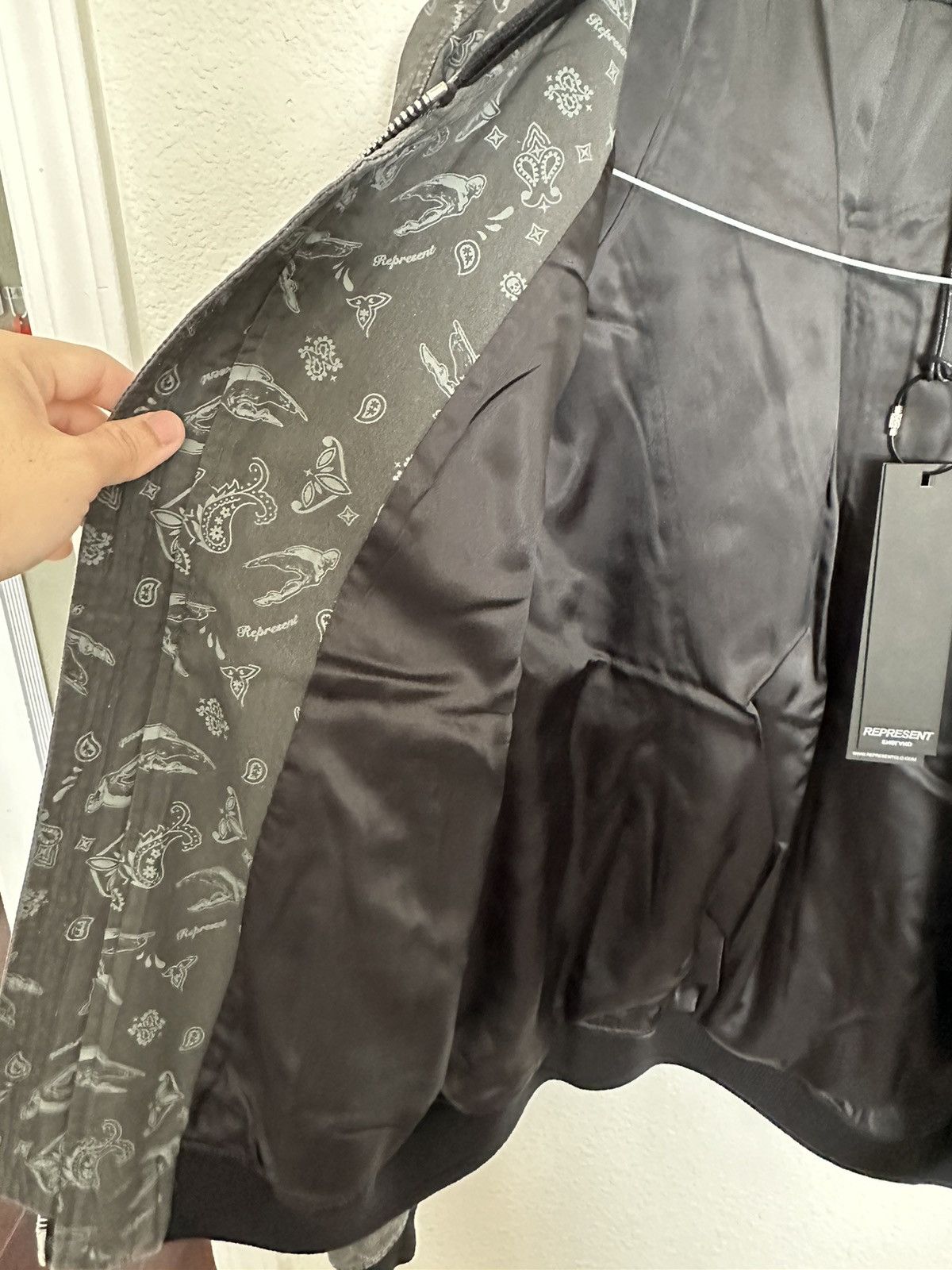 Represent Clo. Represent Paisley Bomber Jacket Size US M / EU 48-50 / 2 - 4 Thumbnail