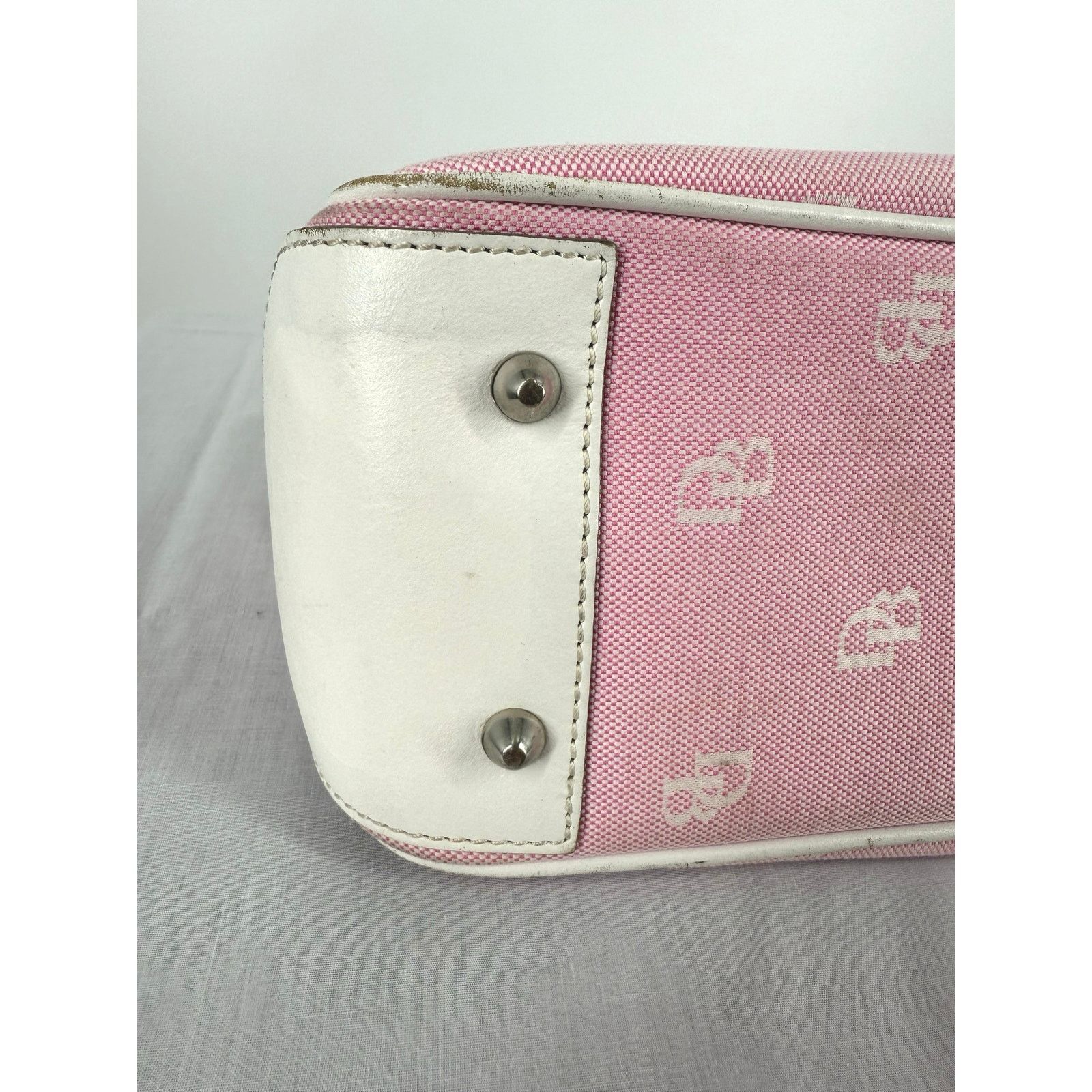 Dooney & Bourke Vintage Dooney & Bourke Signature Canvas and Leather Satchel Size ONE SIZE - 11 Thumbnail