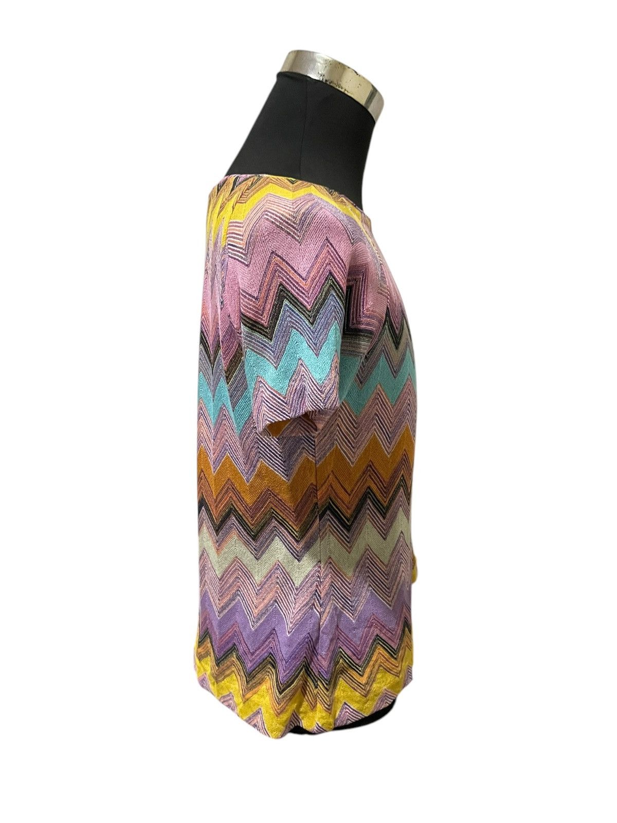 Missoni VTG 90s Missoni Iconic Elements Shirts Size S / US 4 / IT 40 - 14 Thumbnail
