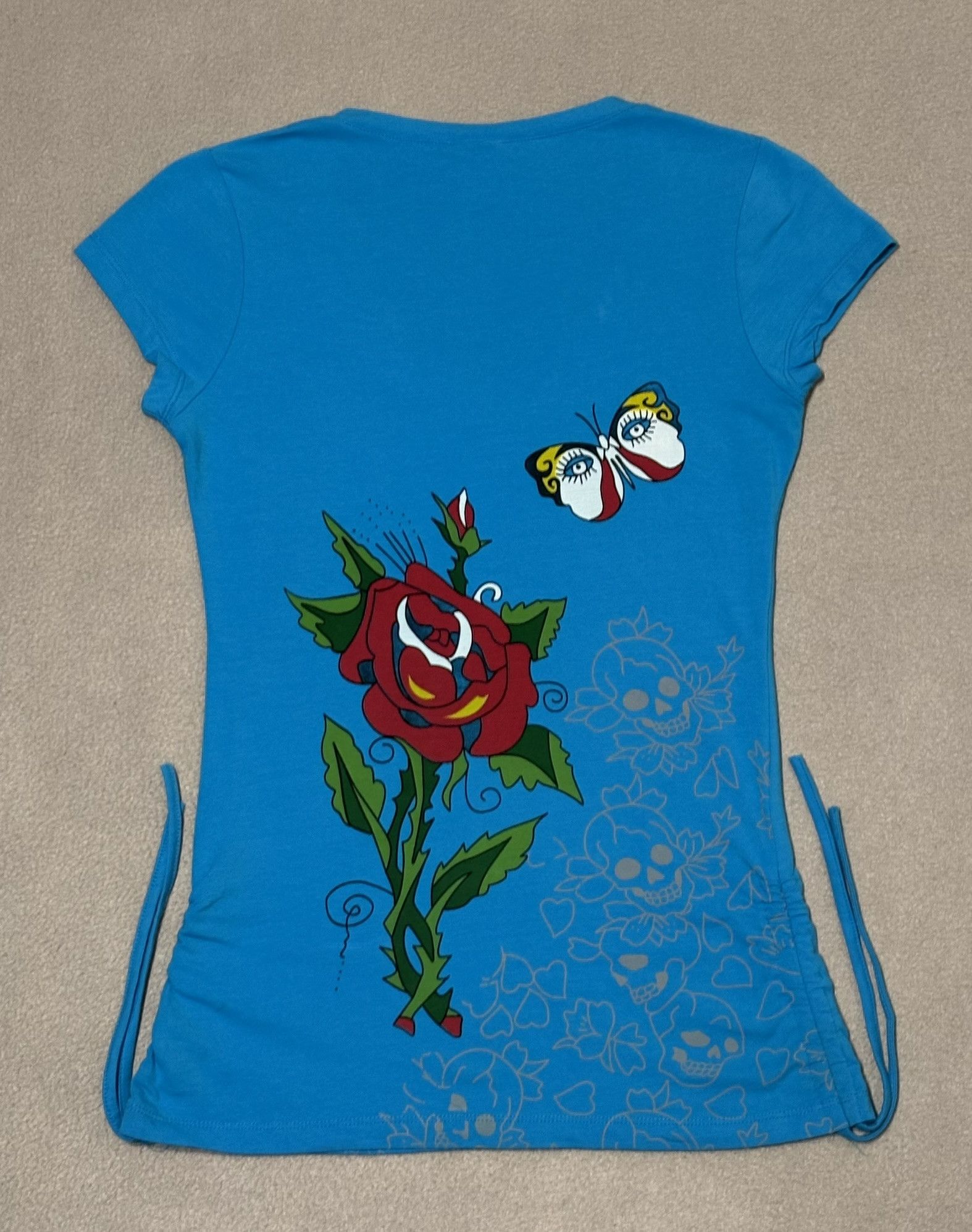 Ed Hardy Ed Hardy Blue T-shirt Size M Size M / US 6-8 / IT 42-44 - 7 Thumbnail