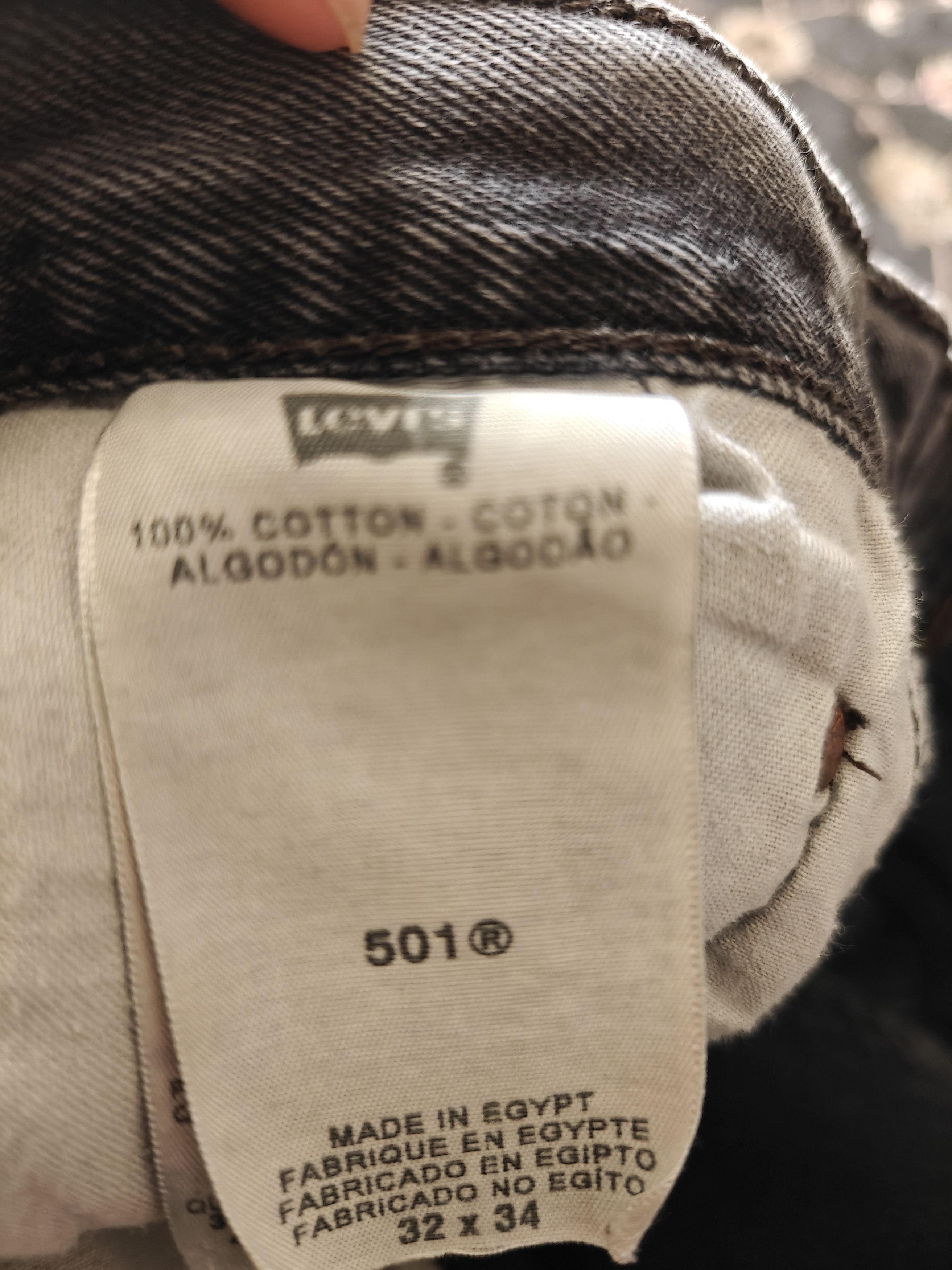 Levi's Vintage Levi's Faded Black Size US 30 / EU 46 - 4 Thumbnail