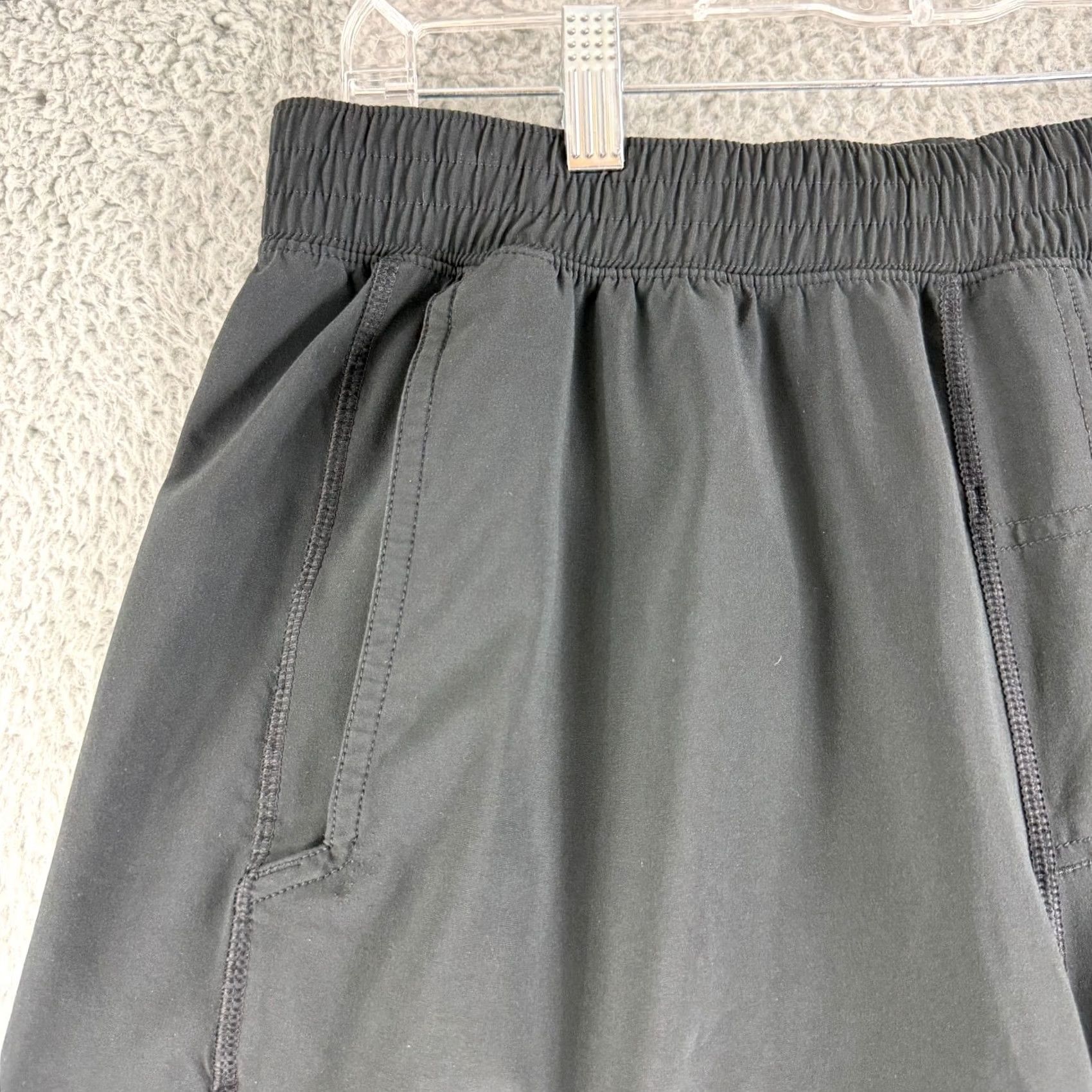 Lululemon Lululemon Pace Breaker Shorts Mens Medium Black Pull On Elastic Waist Gym Size US 31 - 3 Thumbnail