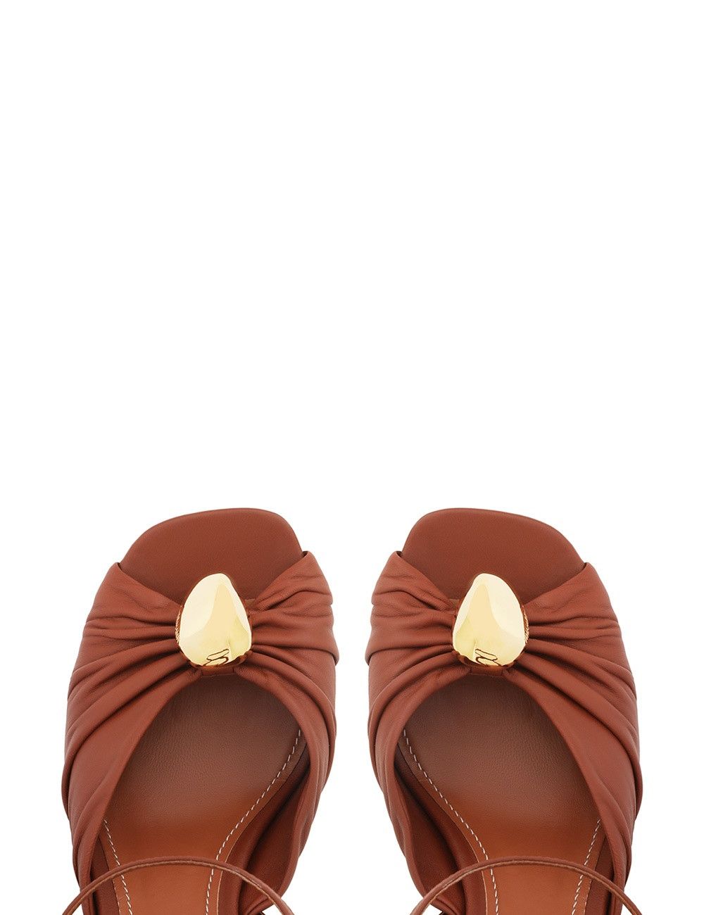 Zimmermann oc11z0825 Gleam Sandals in Tan Size US 7 / IT 37 - 7 Thumbnail