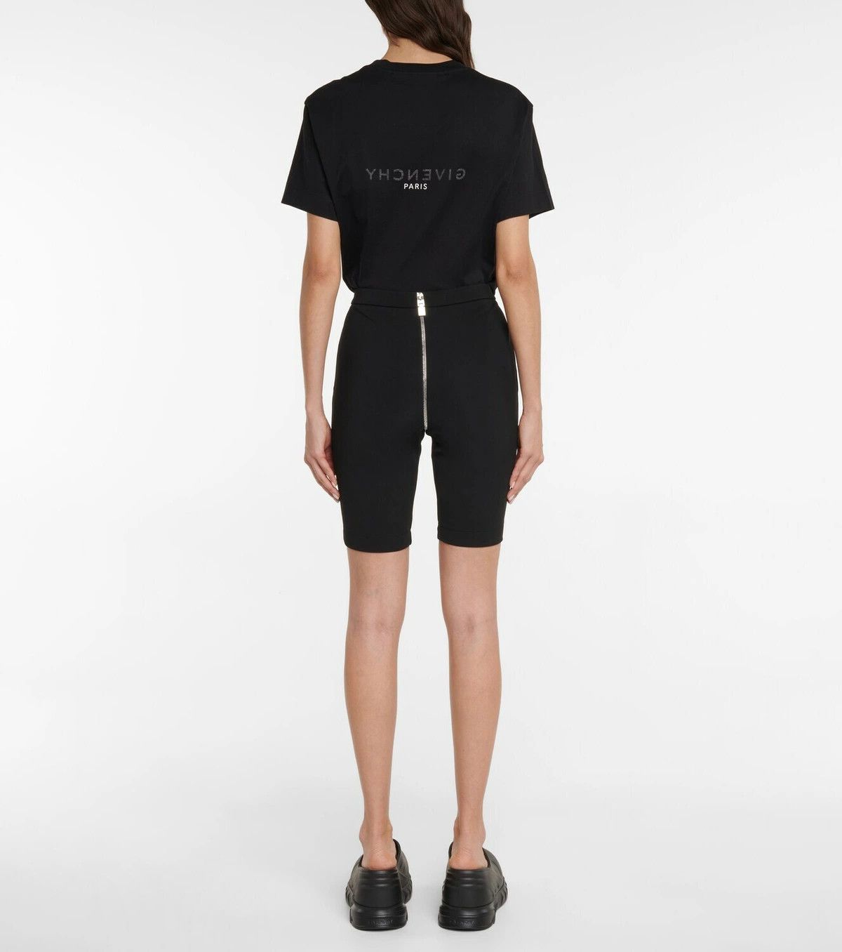 Givenchy o1y0925 Short in Black Size 26" / US 2 / IT 38 - 3 Thumbnail