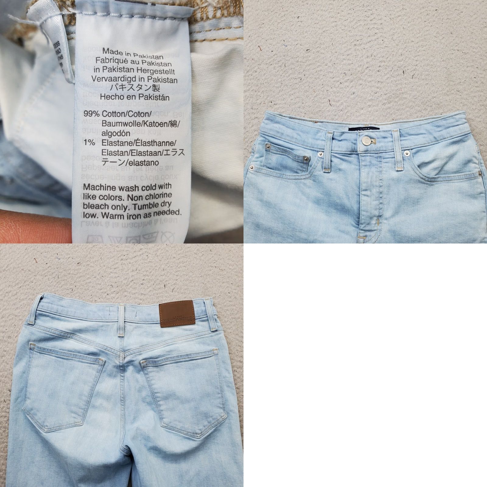 J.Crew J.Crew Mercantile Jeans Womens Size 27 Blue Denim Straight Leg Streetwear Grunge Jeans Womens 27 Blue Denim Straight Shirt? Size 27" / US 4 / IT 40 - 8 Thumbnail