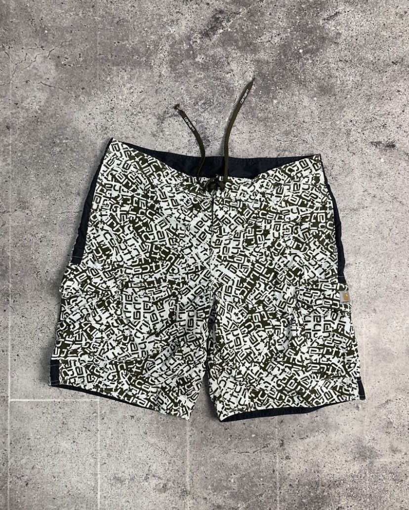 Carhartt Carhartt Vintage Monogram Cargo Short Streetwear Size US 34 / EU 50 - 5 Thumbnail