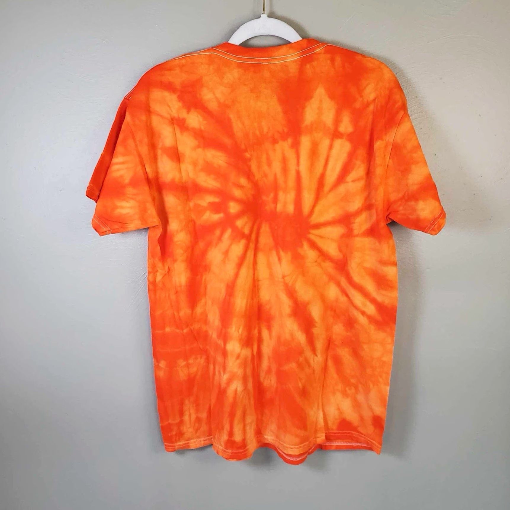 Vintage Sunkist T-Shirt Tie Dye AOP Adult Large L Orange 90s Classic Mens Size US L / EU 52-54 / 3 - 6 Thumbnail