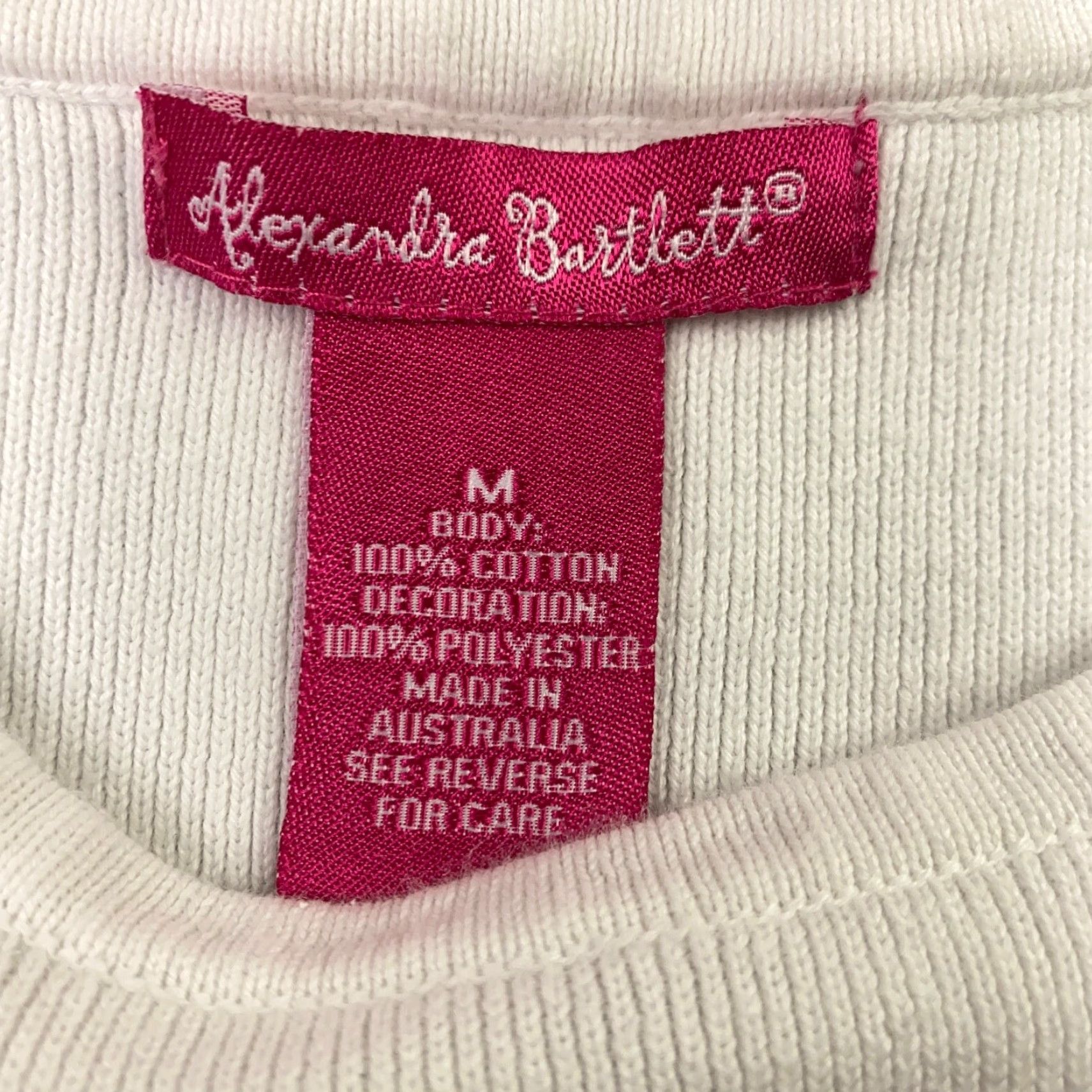 Vintage VINTAGE Alexandra Womens Tank Top M White Cotton Embroidery Beach Summer Clothing Size M / US 6-8 / IT 42-44 - 5 Thumbnail