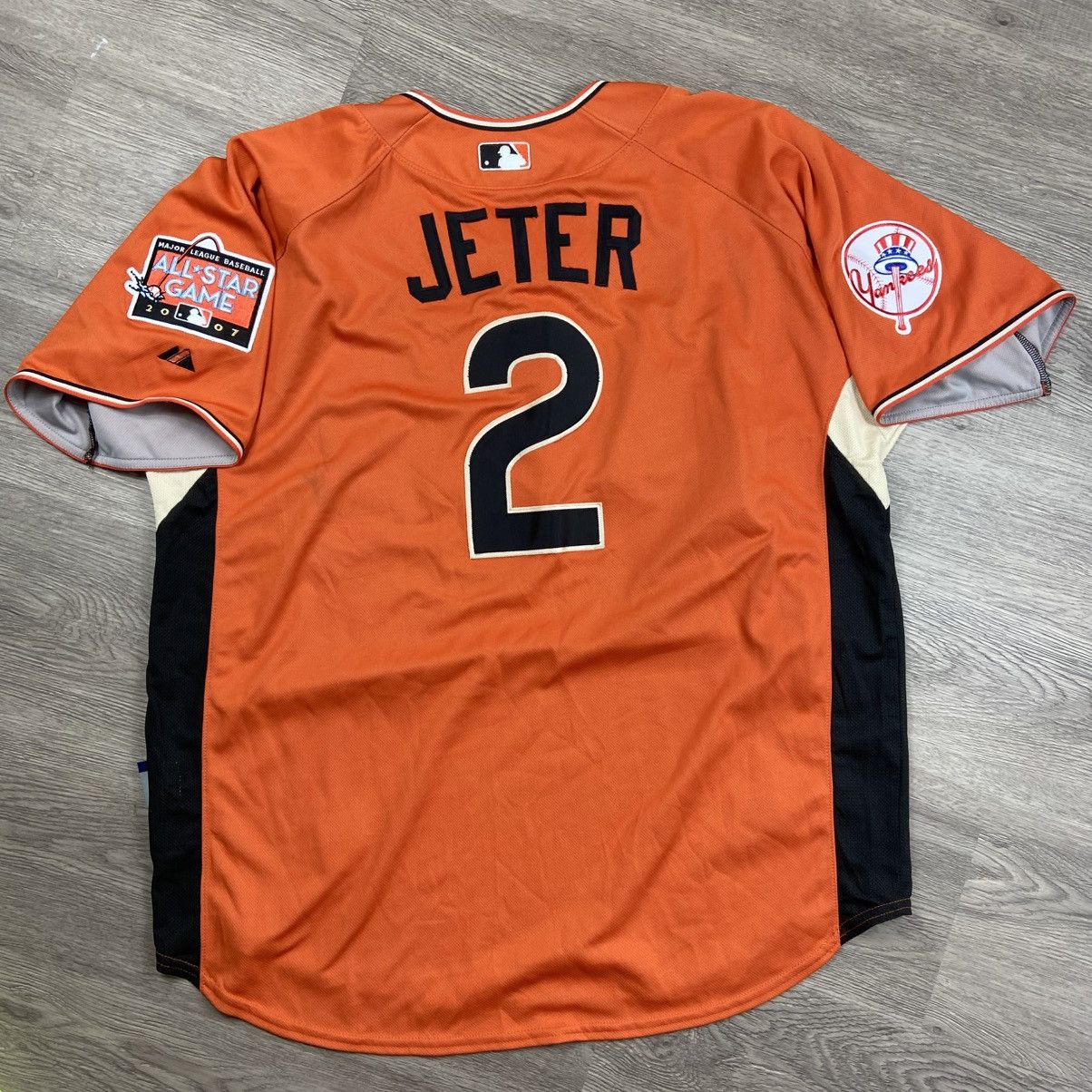 Majestic 2007 Derek Jeter All StarYankees sf giants majestic xlarge Size US XL / EU 56 / 4 - 13 Thumbnail