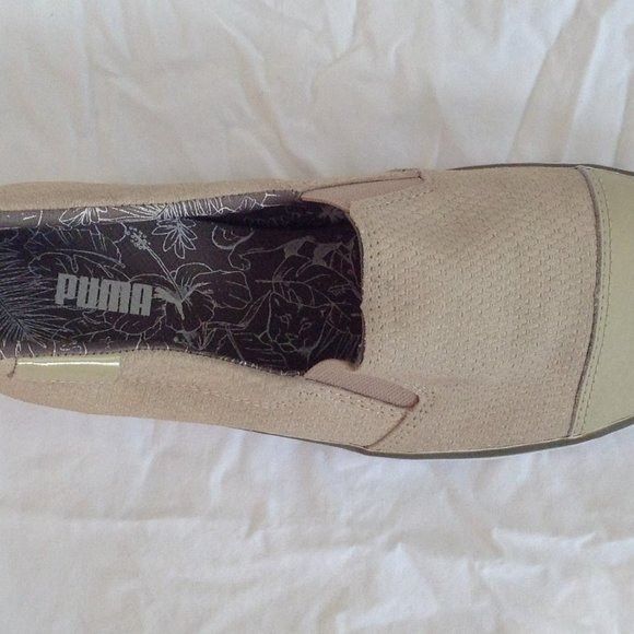 Puma NWOT Puma Snake Embossed Cap Toe Leather Suede Slip-on Sneak Size US 7 / IT 37 - 12 Thumbnail