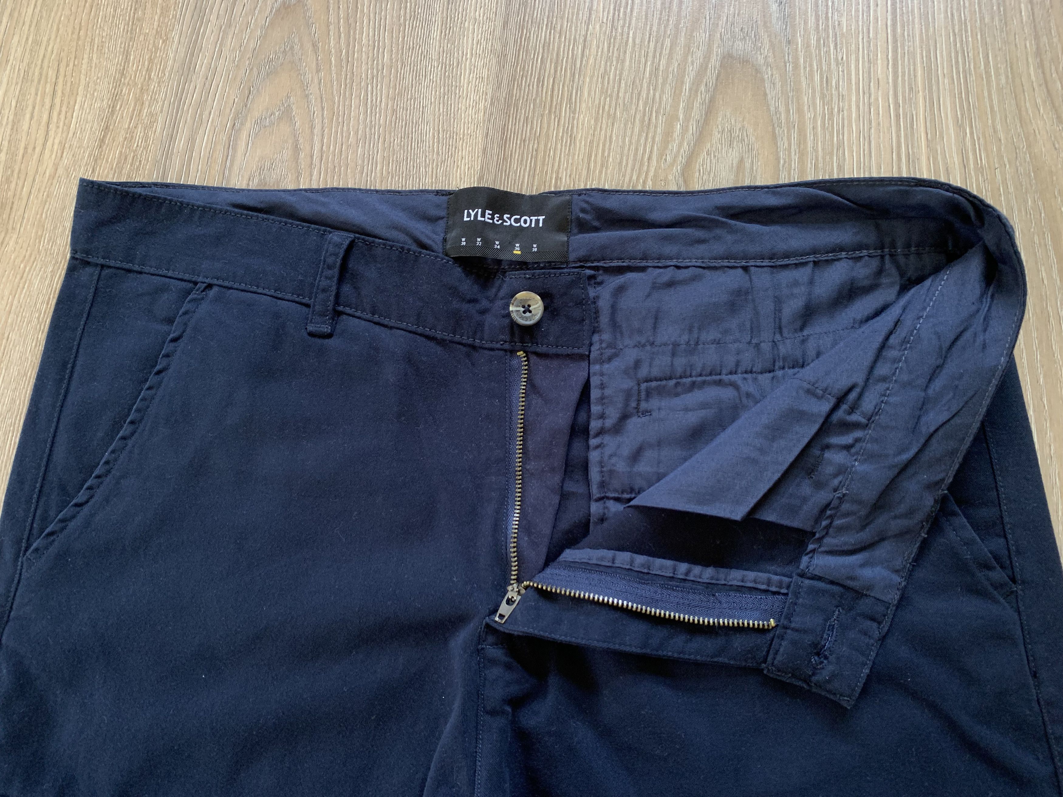 Lyle & Scott Lyle & Scott Navy Multi Pocket Cargo Shorts Size US 36 / EU 52 - 6 Thumbnail