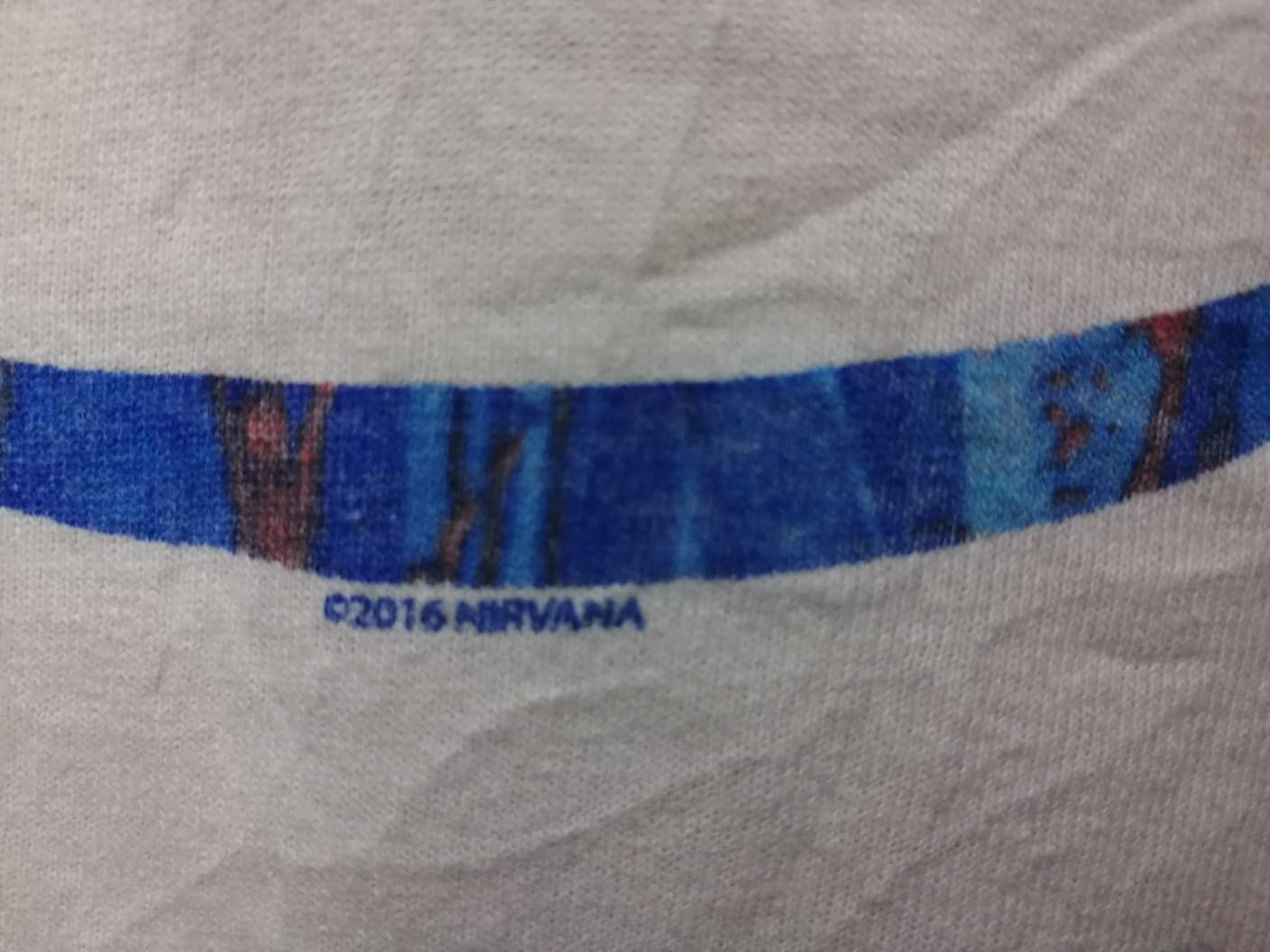 Band Tees × Nirvana × Vintage VINTAGE NIRVANA VERY RARE Size US L / EU 52-54 / 3 - 4 Thumbnail