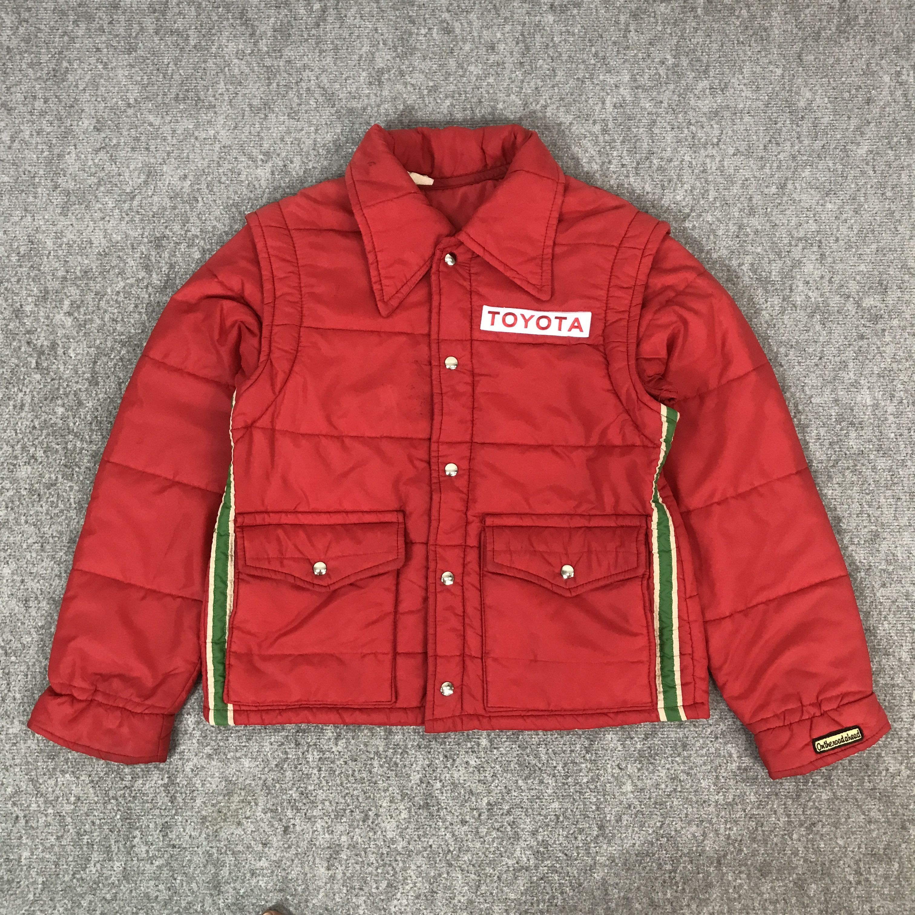 Japanese Brand TOYOTA RACING MOTORSPORT CUSTOM JACKET Size US L / EU 52-54 / 3 - 1 Thumbnail