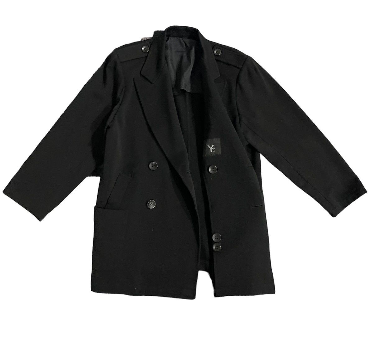 Yohji Yamamoto 📌Binding Now📌Y’s Yohji yamamoto double breasted wool jacket Size US L / EU 52-54 / 3 - 1 Thumbnail