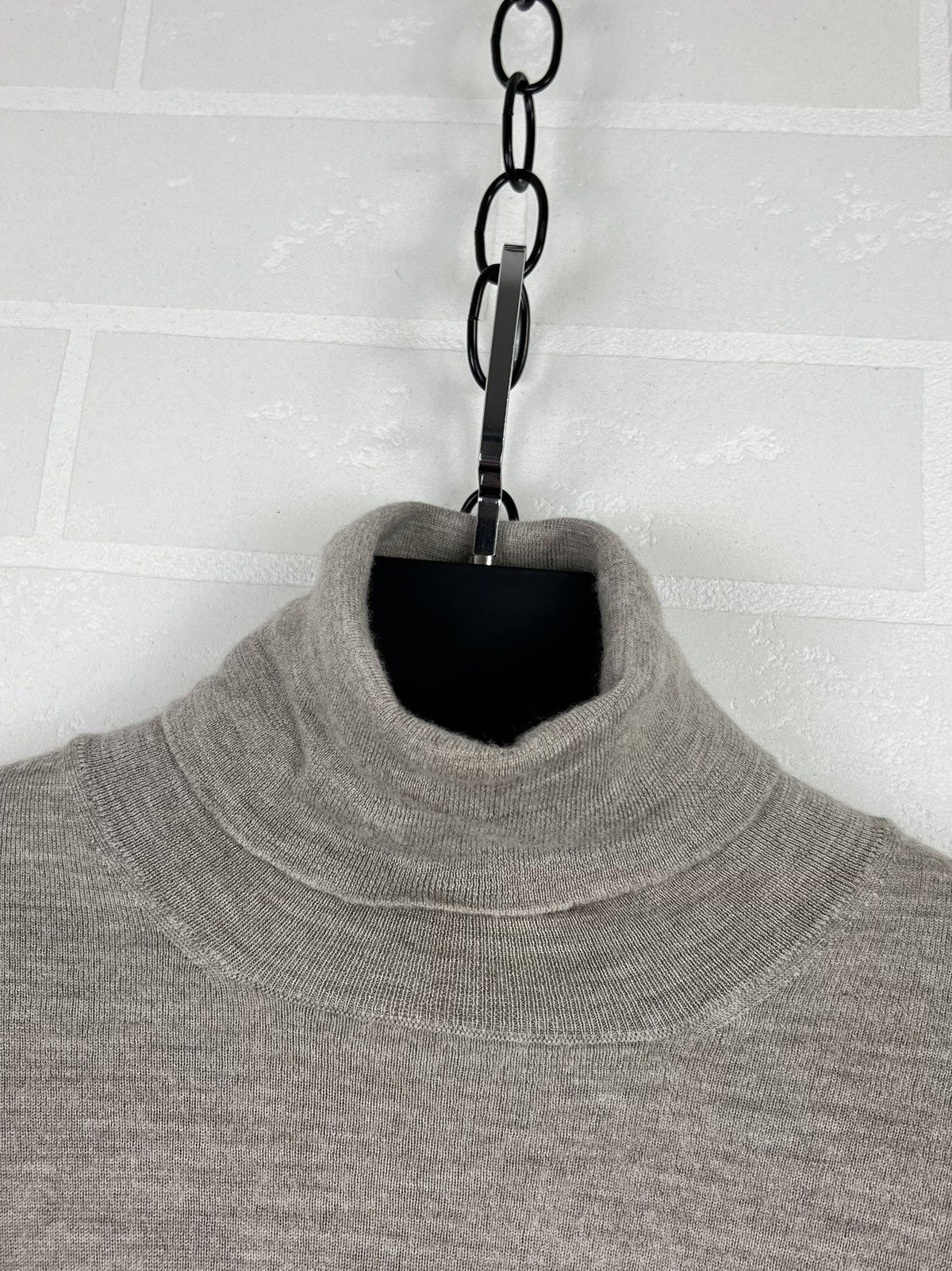 Brunello Cucinelli BRUNELLO CUCINELLI Sweater Turtleneck Cashmere/Wool Virgin Size US L / EU 52-54 / 3 - 5 Thumbnail