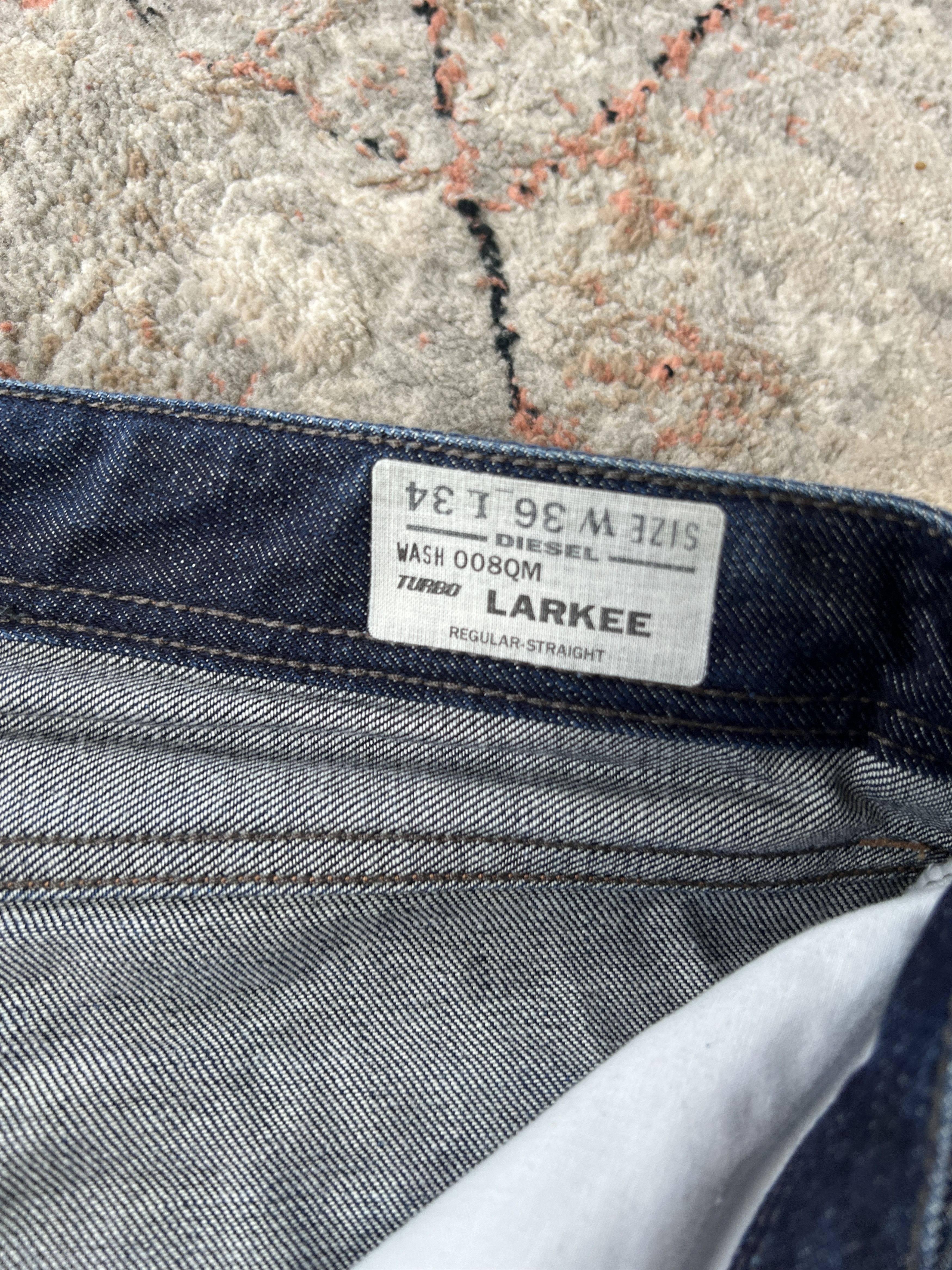 Diesel Diesel Larkee Jeans Size US 36 / EU 52 - 5 Thumbnail
