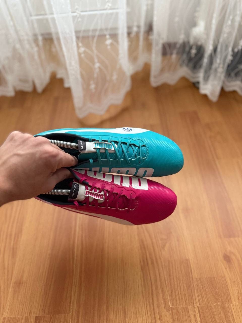 Puma Sports boots Puma evoSPEED 1.2 FG Size US 11 / EU 44 - 3 Thumbnail