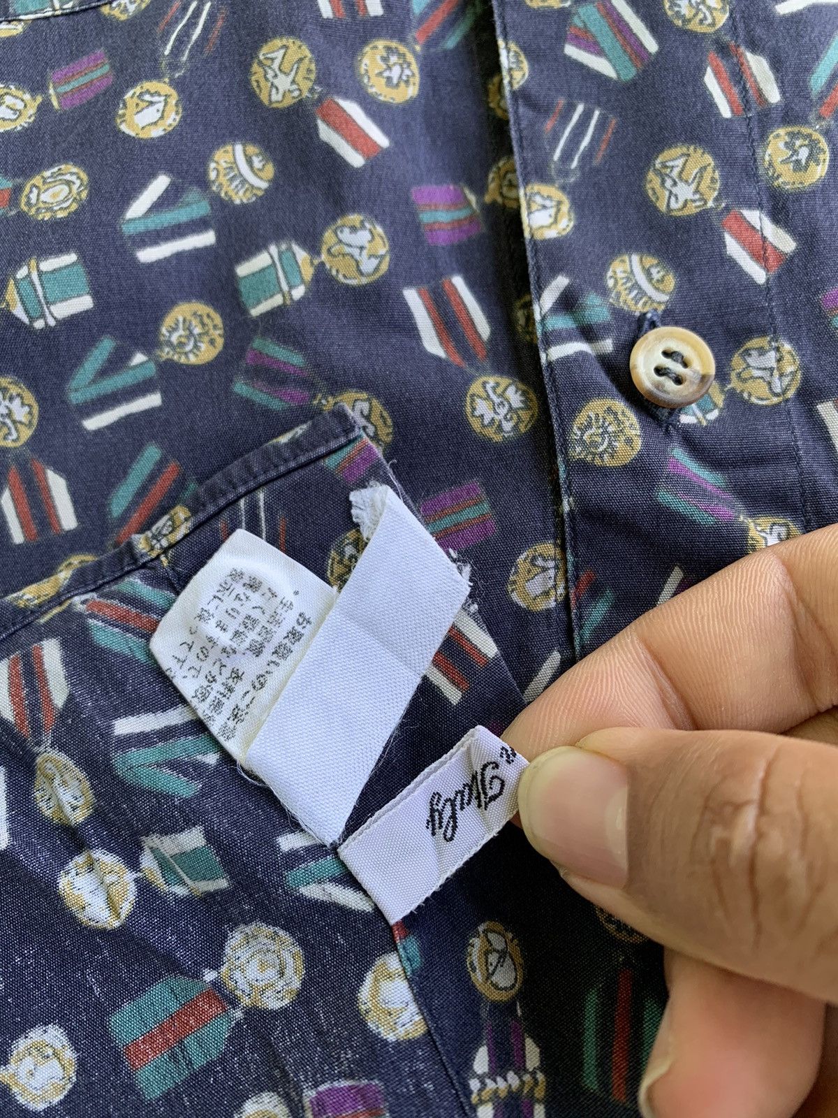 Beauty Beast × Givenchy Givenchy Gentleman Charter Print Vintage Shirt Size US M / EU 48-50 / 2 - 9 Thumbnail