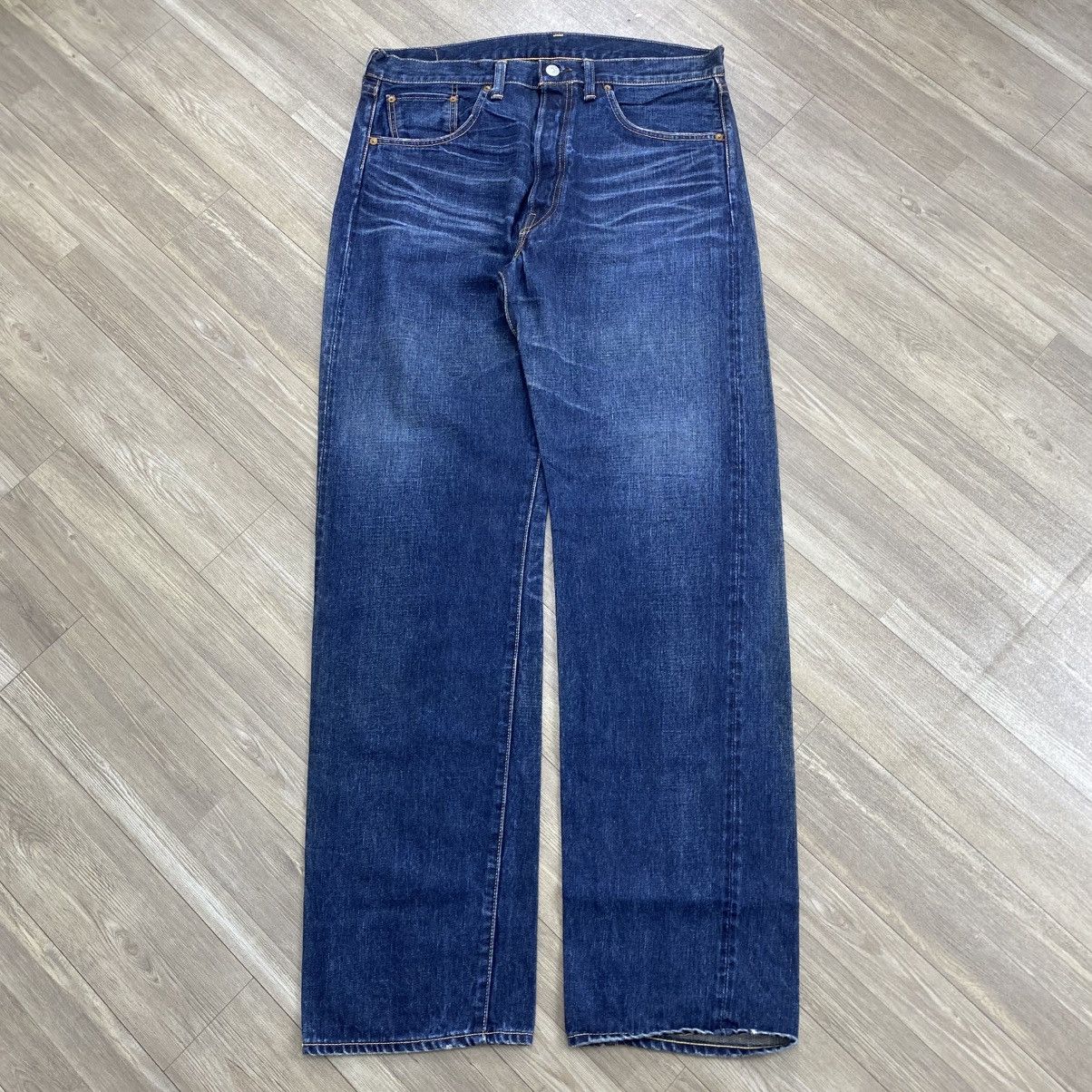 Levi's Vintage Clothing Vintage Levis 501XX LVC Selvedge Japan Denim Pants 36x36 Size US 36 / EU 52 - 2 Thumbnail