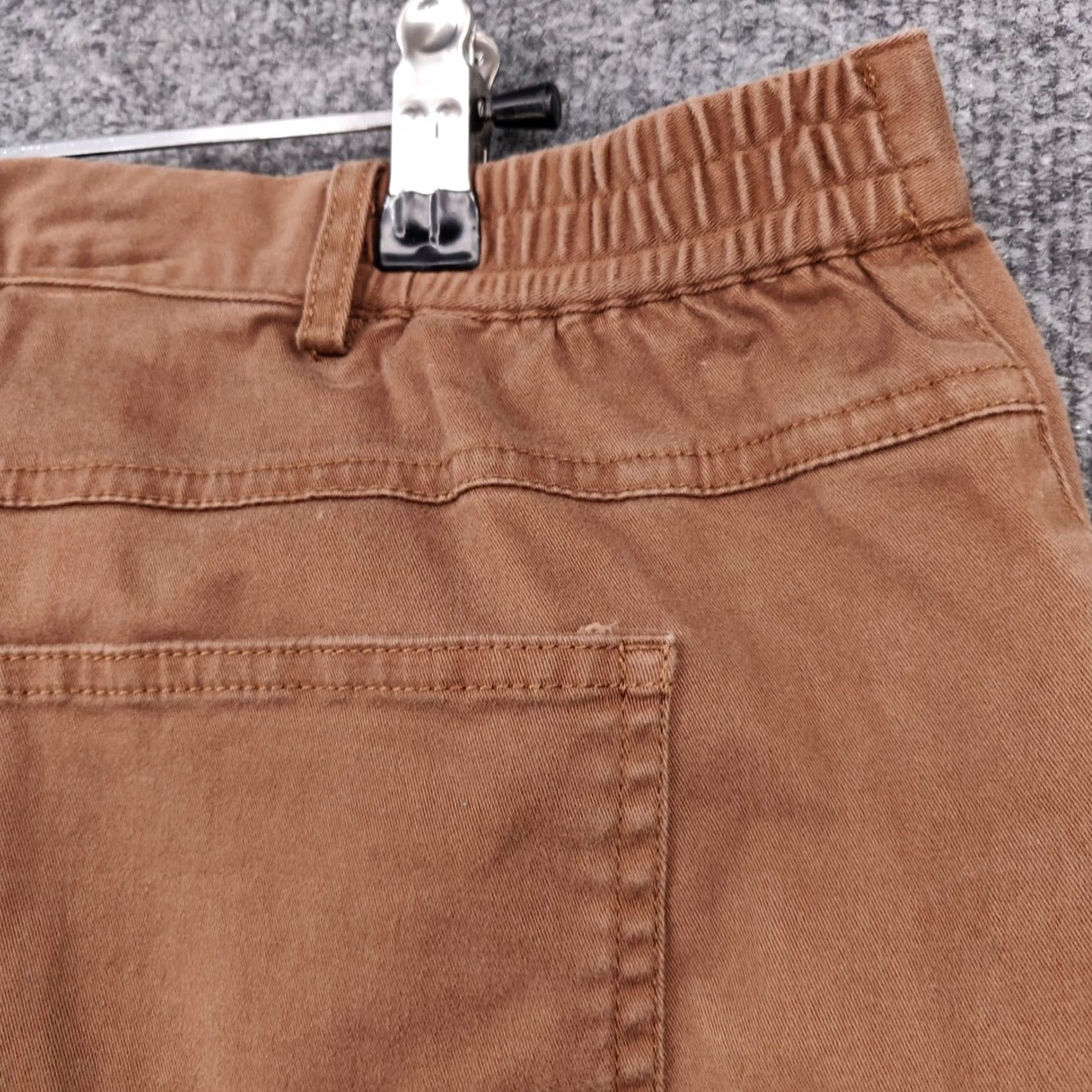 Vintage Ruby Rd. Jeans Womens 14P Petite Mid Rise Cropped Medium Wash Brown Denim Jeans Size 36" / US 14 / IT 50 - 6 Thumbnail