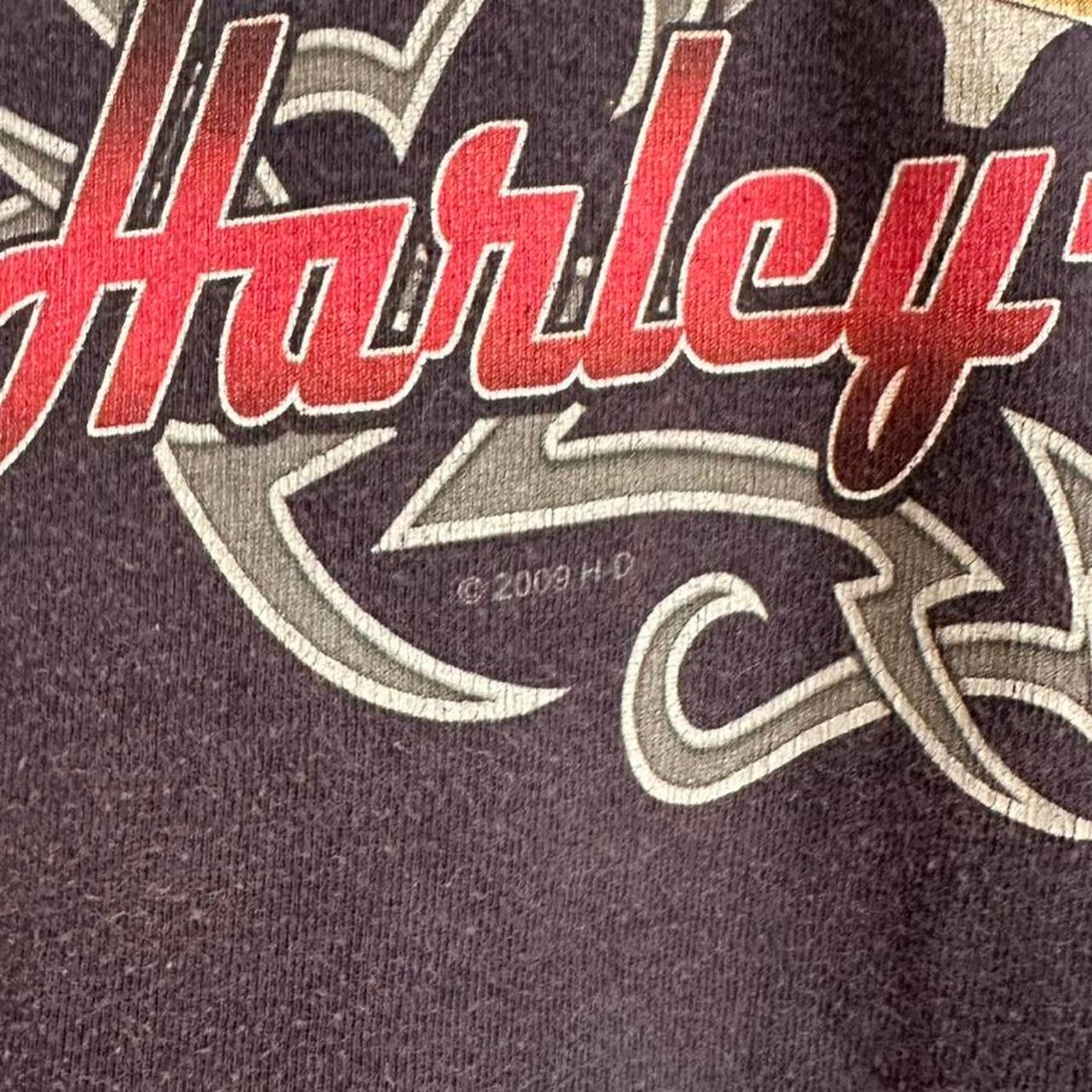 Harley Davidson × Vintage Vintage Y2K Harley Davidson Shirt Size US XXL / EU 58 / 5 - 5 Thumbnail