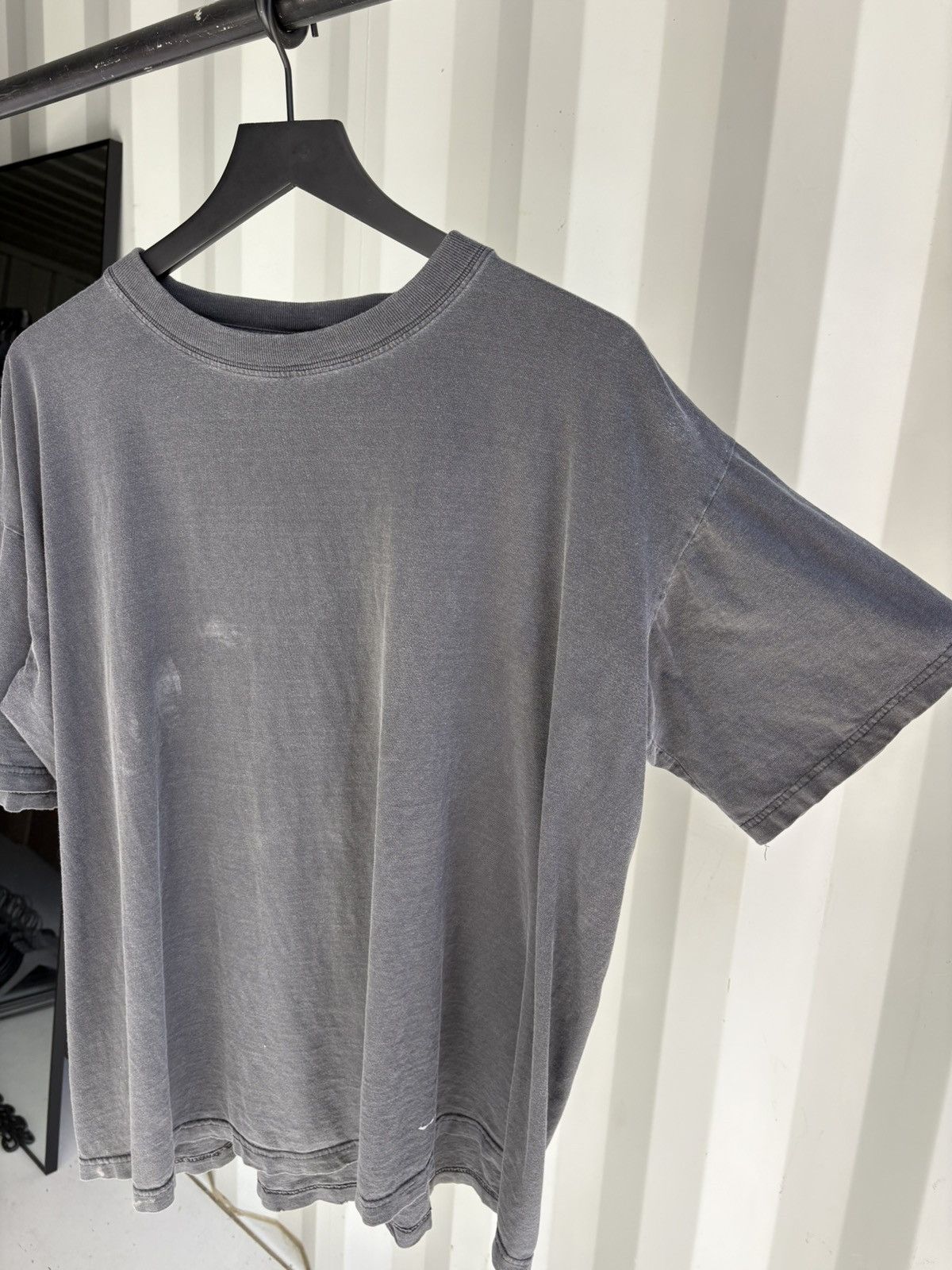 Vintage Thrashed Sun Faded BLANK Shirt Distressed Grunge Band Size US XXL / EU 58 / 5 - 2 Thumbnail