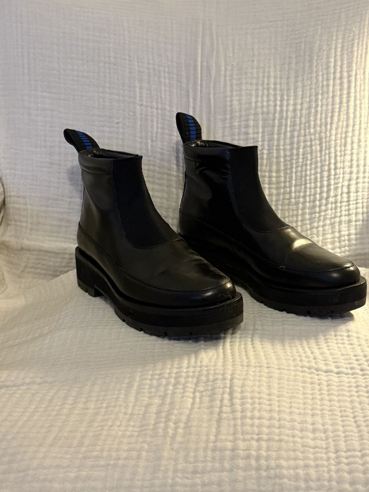 3.1 Phillip Lim 3.1 Philip Lim Avril Lug Sole Chelsea Boot Size US 9 / IT 39 - 5 Thumbnail