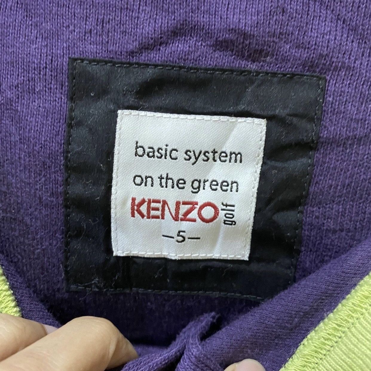 Japanese Brand × Kenzo Kenzo Golf Spell Out Logo Sweatshirts Size US L / EU 52-54 / 3 - 4 Thumbnail