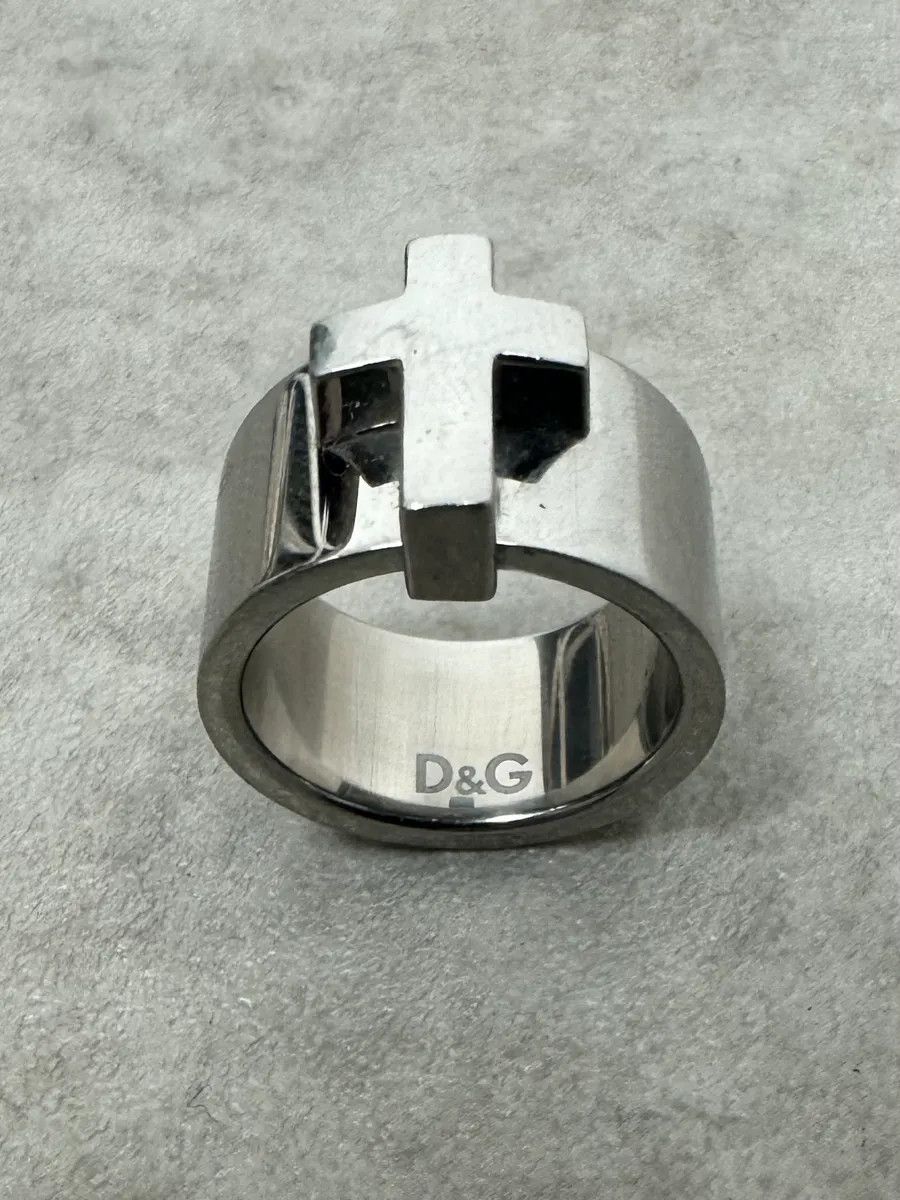 Dolce & Gabbana 2000s Dolce & Gabbana 3D Cross Ring Size ONE SIZE - 5 Thumbnail