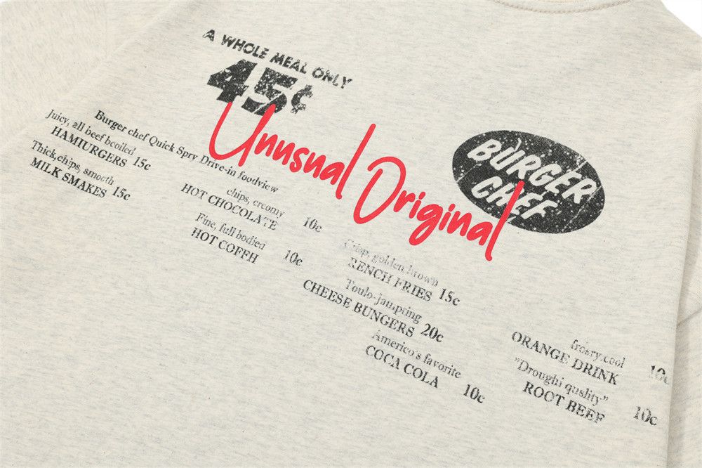 Japanese Brand × Vintage American hamburger and fries print short-sleeved T-shirt Size US M / EU 48-50 / 2 - 5 Thumbnail