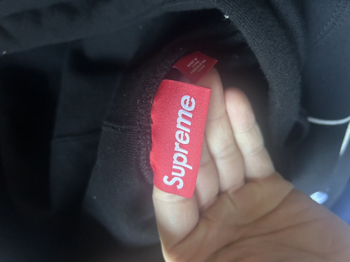 Supreme Supreme Curve Piping Hooded Sweatshirt Size US M / EU 48-50 / 2 - 3 Thumbnail
