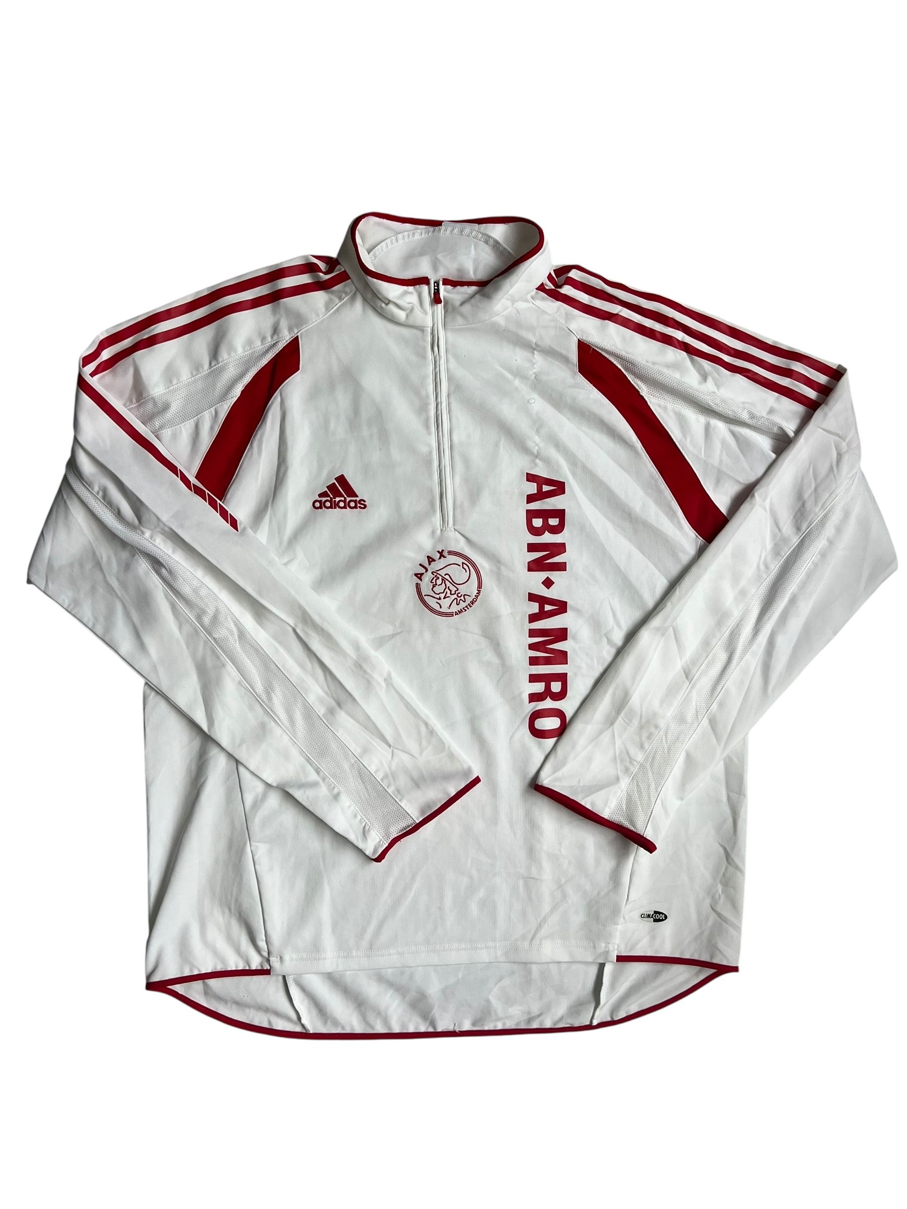 Adidas Adidas Ajax Amsterdam top Vintage Size US XXL / EU 58 / 5 - 1 Thumbnail