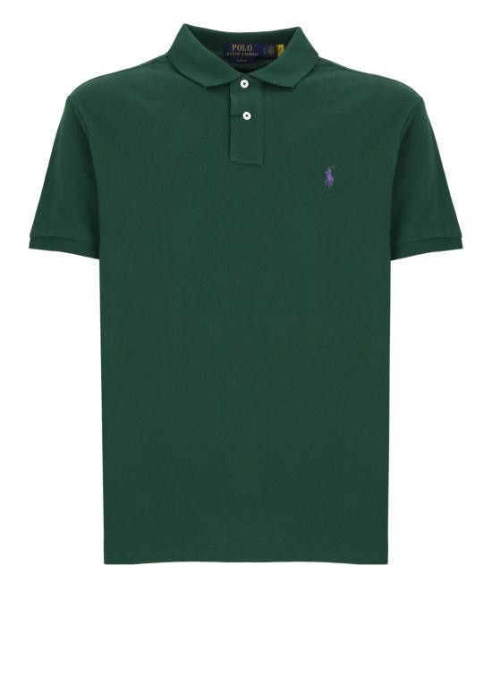 Ralph Lauren RALPH LAUREN Men Polo Shirts 710795080 002 Green Size US M / EU 48-50 / 2 - 1 Thumbnail