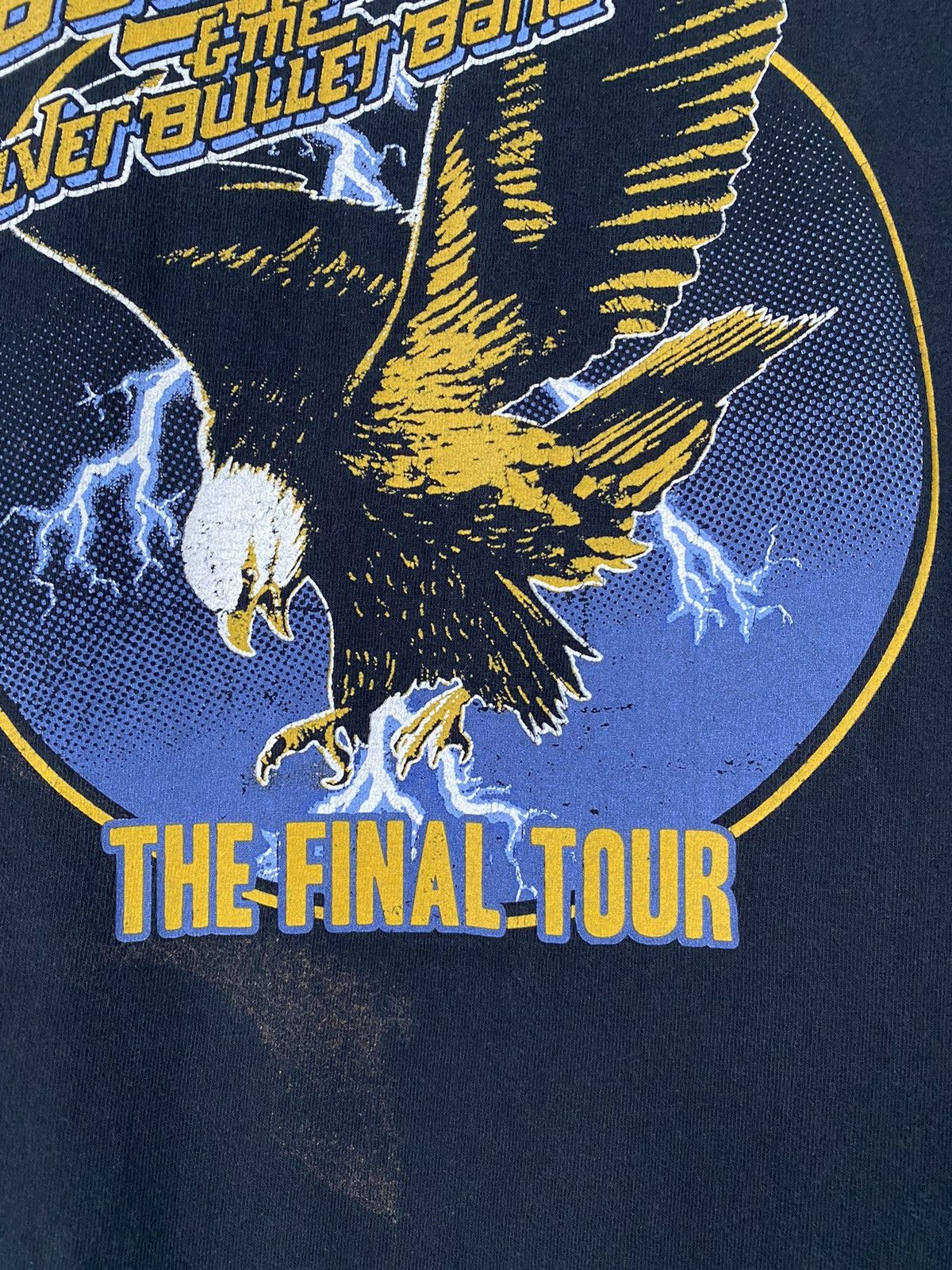 Gildan Bob Seger & The Silver Bullet Band Eagle Final Tour T-shirt Size US M / EU 48-50 / 2 - 6 Thumbnail