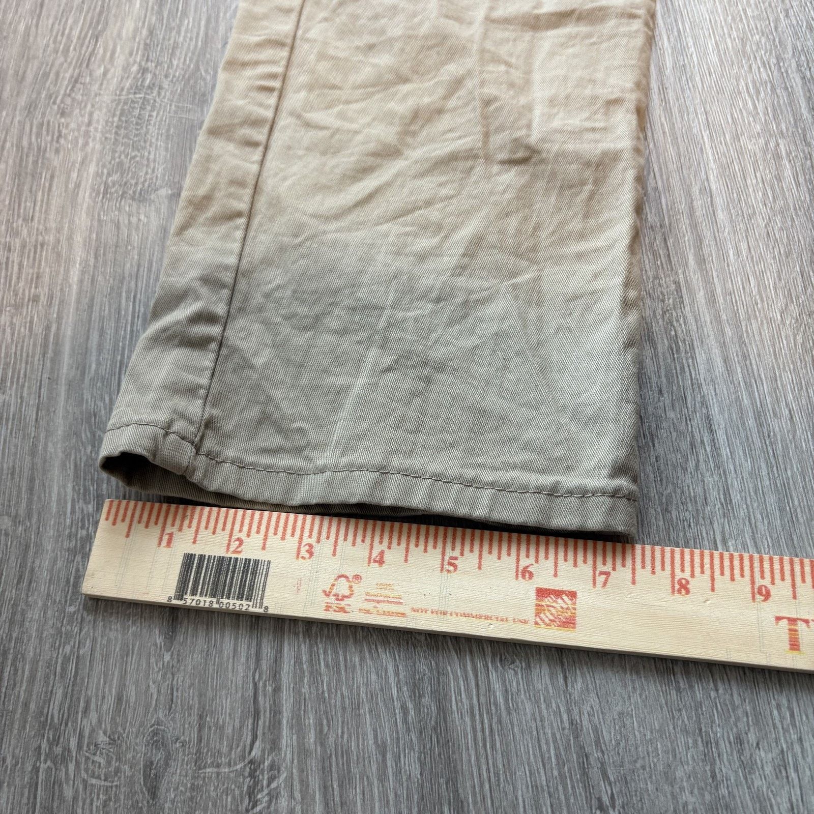Levi's Levi's 514 Men's 34x30 Khaki Straight Leg Twill Pants Size US 34 / EU 50 - 7 Thumbnail