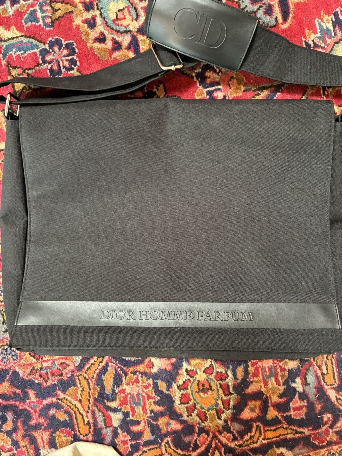 Dior Dior Homme Parfums Nylon Shoulder Messenger Bag Size ONE SIZE - 2 Thumbnail
