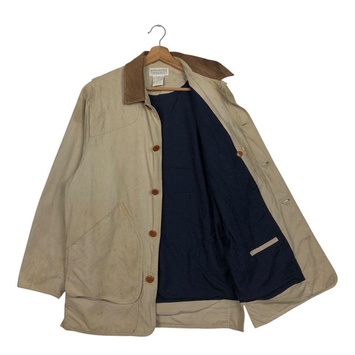 Japanese Brand 📌Vintage Chore Jacket Duck Canvas Banan Republic Blaket Size US S / EU 44-46 / 1 - 11 Thumbnail