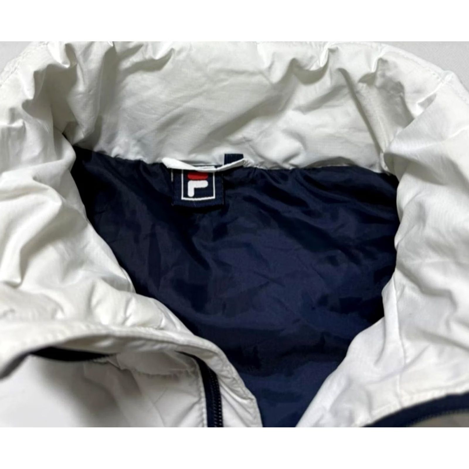 Fila FILA Rocco Puffer Jacket Blue Size M Women Long Sleeve Casual Polyester Down Insulation Size M / US 6-8 / IT 42-44 - 7 Thumbnail