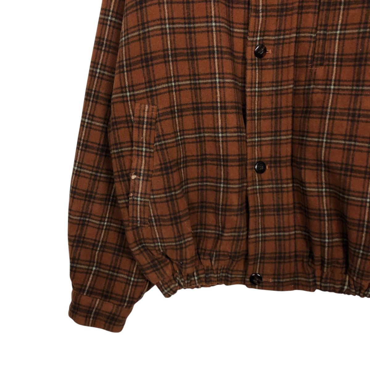 Japanese Brand 🔥VINTAGE BOMBER JACKET TARTAN DESIGN UPPISH ISSEY MIYAKE Size US L / EU 52-54 / 3 - 6 Thumbnail