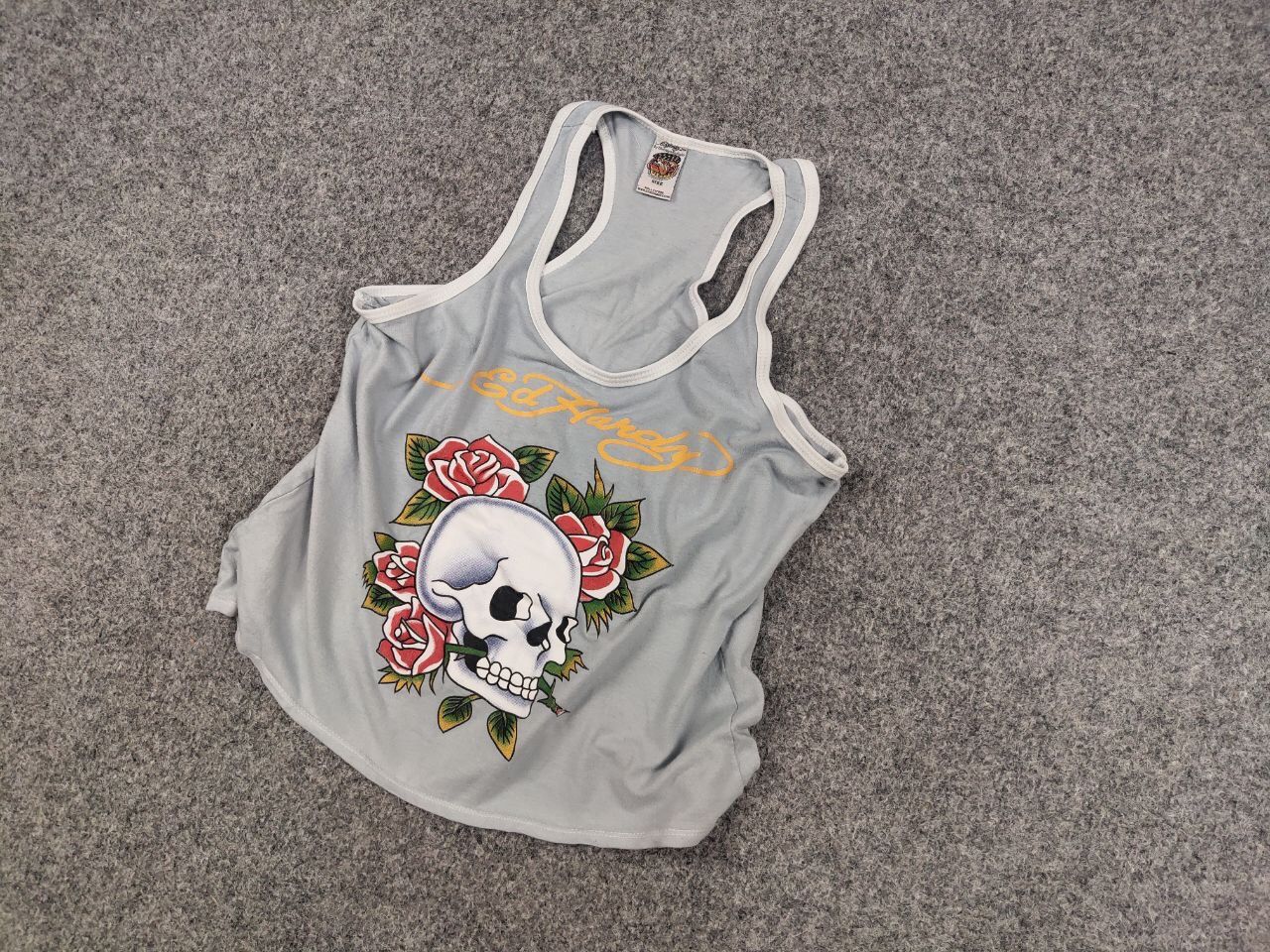 Ed Hardy Vintage Ed Hardy Christian sleeveless Top T-shirt Y2K Style Size M / US 6-8 / IT 42-44 - 3 Thumbnail