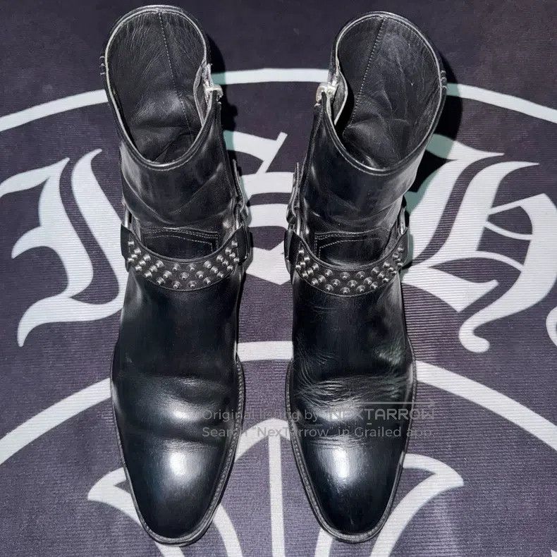 Saint Laurent Paris Saint Laurent Paris Bullet Dark Men's Boots Size US 9 / EU 42 - 1 Thumbnail