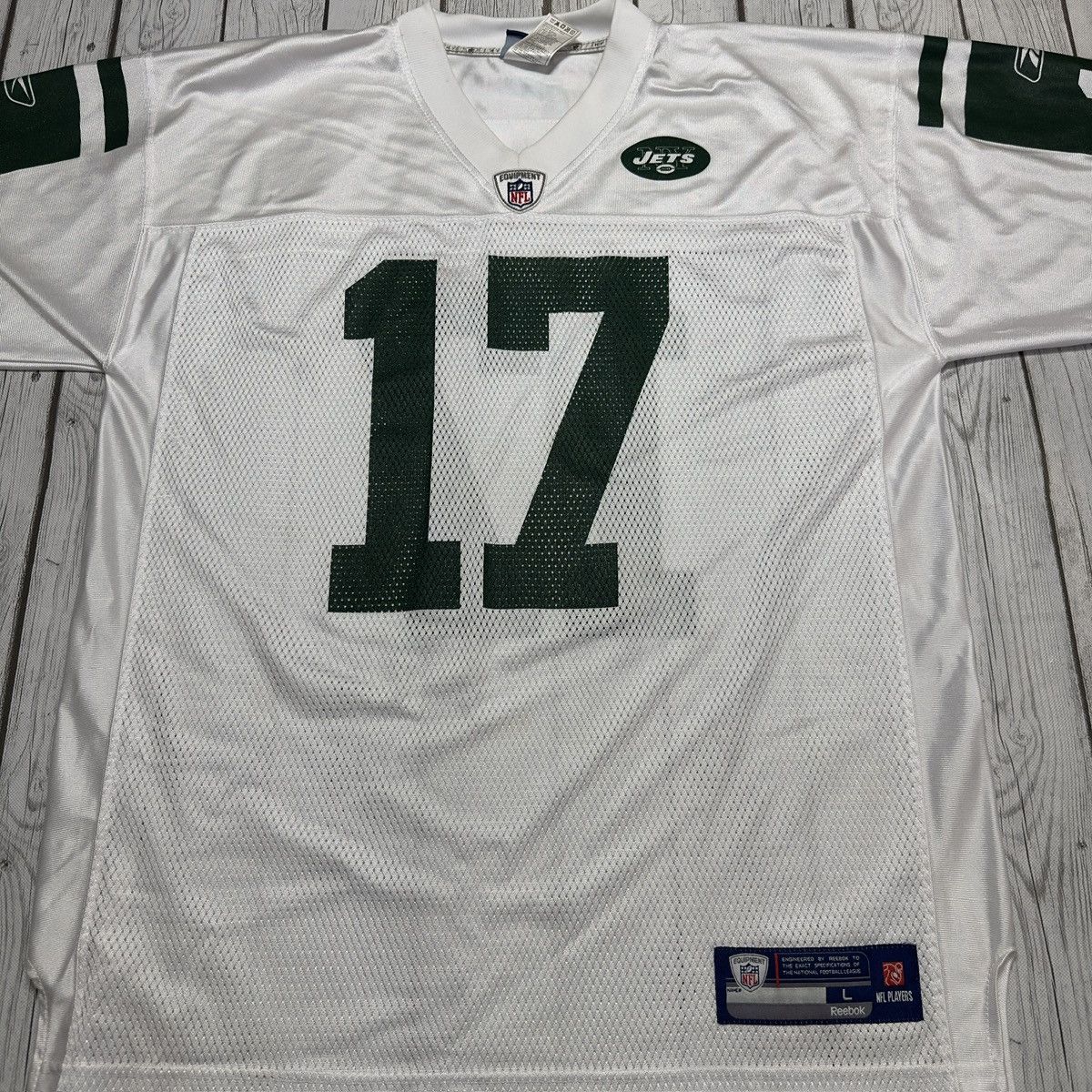NFL × Reebok New York Jets Braylon Edwards jersey Size US L / EU 52-54 / 3 - 3 Thumbnail