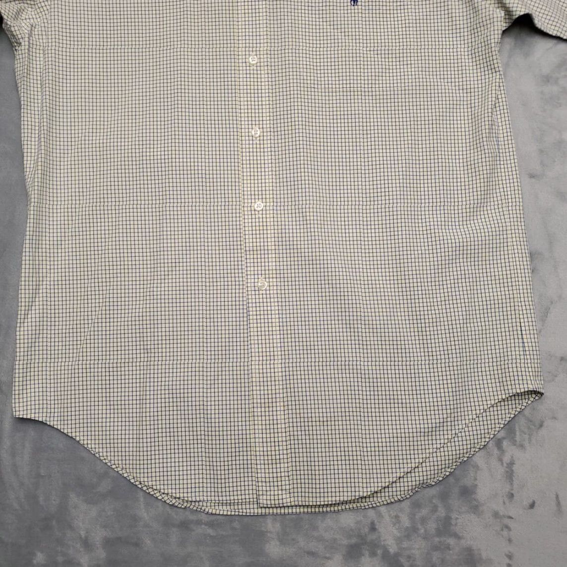 Ralph Lauren Ralph Lauren Shirt Men M Yellow Blue Check Classic Short Sleeve Pony Casual Size US M / EU 48-50 / 2 - 2 Thumbnail
