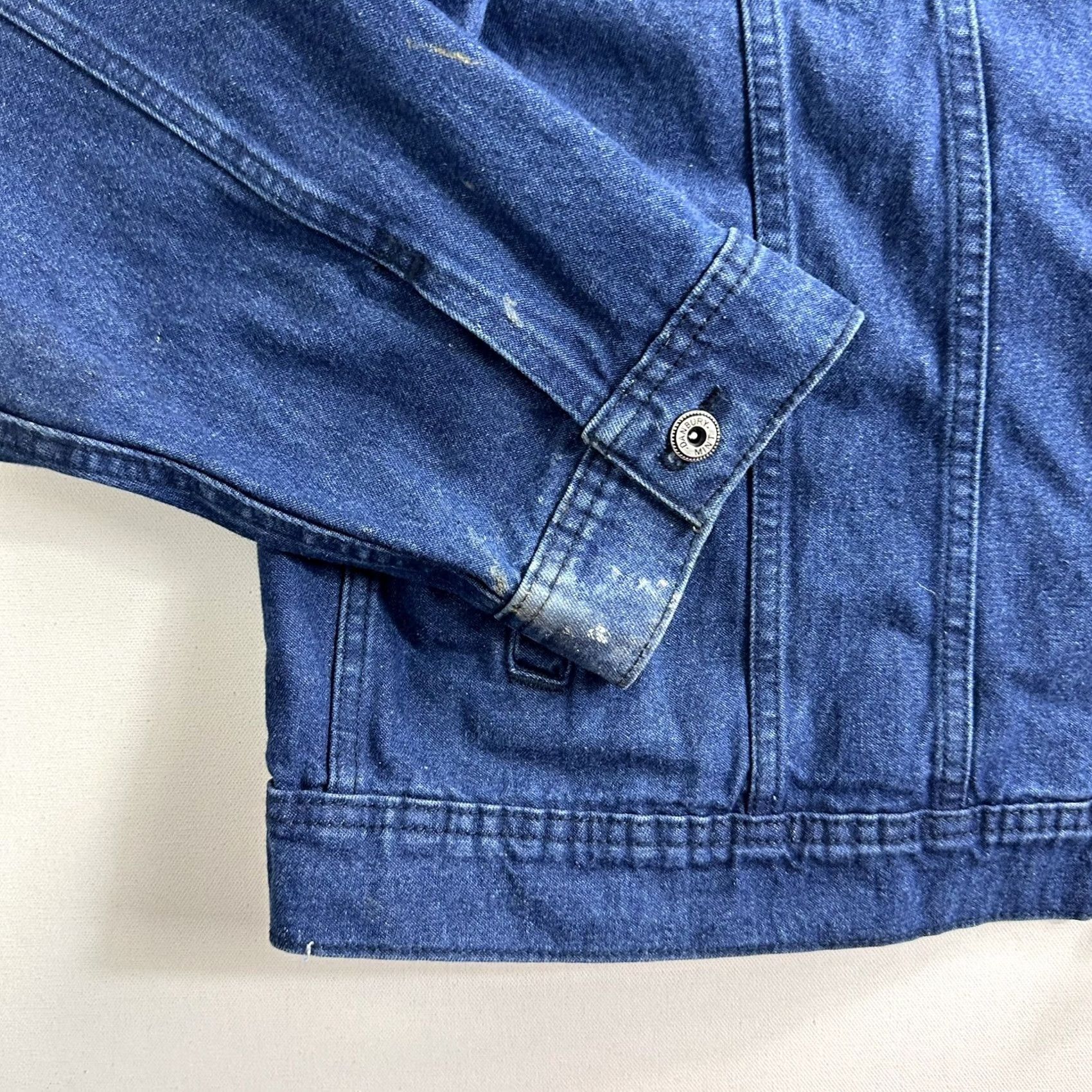 Vintage VINTAGE United States Army Denim Trucker Jacket 2XL Blue Army Patches United States Army Jacket Men Size US XXL / EU 58 / 5 - 7 Thumbnail