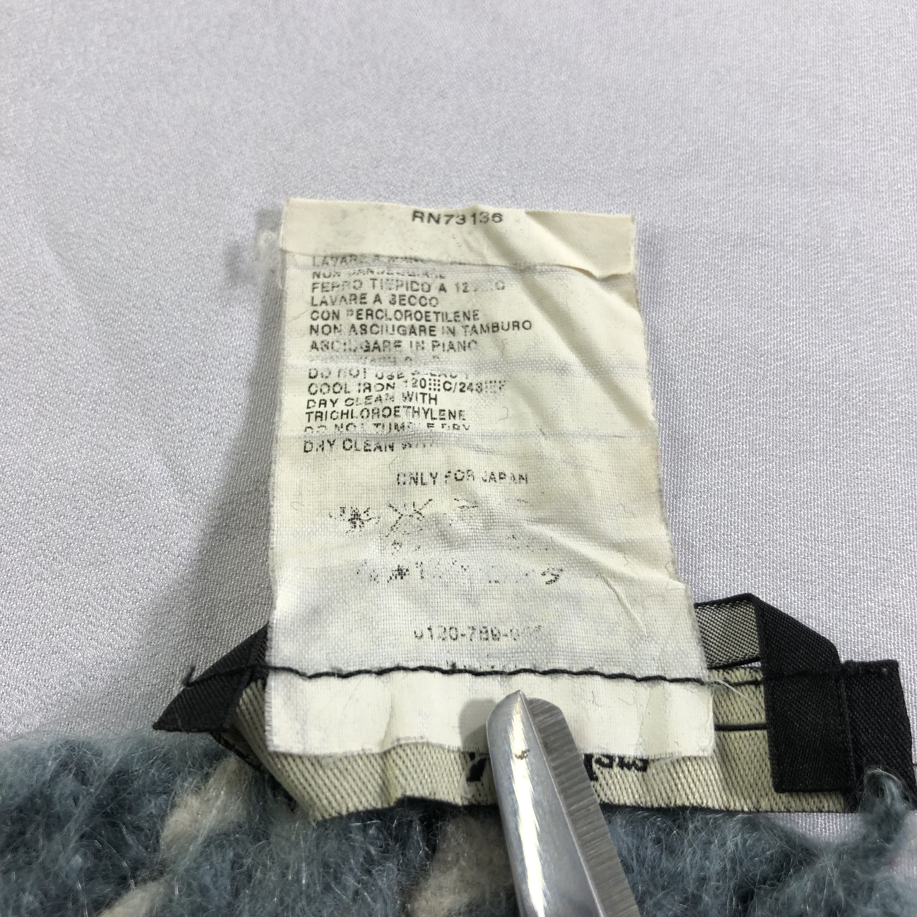Vintage Max Mara Wool Scarf Muffler Neckwear V2262 Size ONE SIZE - 4 Thumbnail