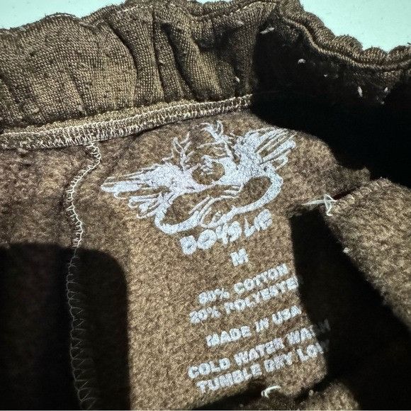 Boys Lie NEW BOY’S LIE BROWN SWEATPANTS SZ MEDIUM M Size 26" / US 2 / IT 38 - 3 Thumbnail