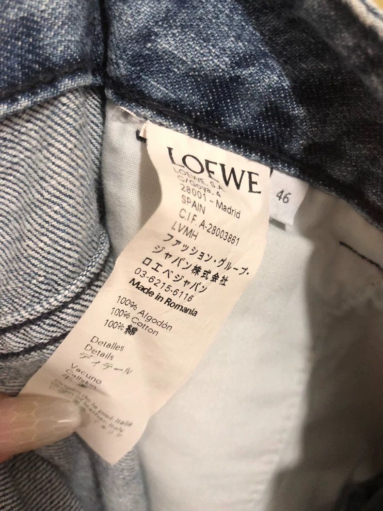 Loewe Loewe Leather jeans Size 30" / US 8 / IT 44 - 4 Thumbnail