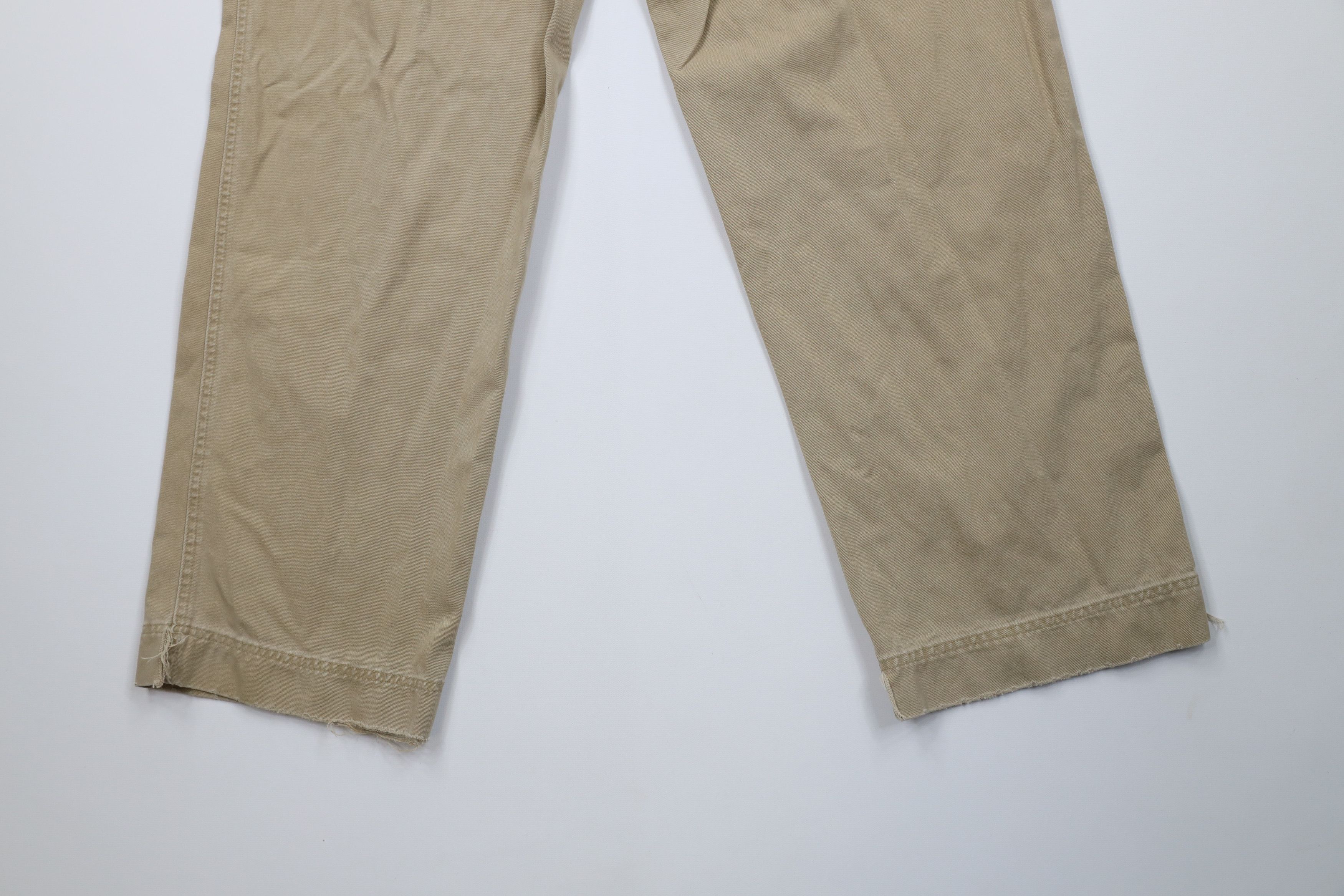Abercrombie & Fitch Vintage 90s Y2K Abercrombie & Fitch Wide Leg Surplus Pants Size US 32 / EU 48 - 14 Thumbnail