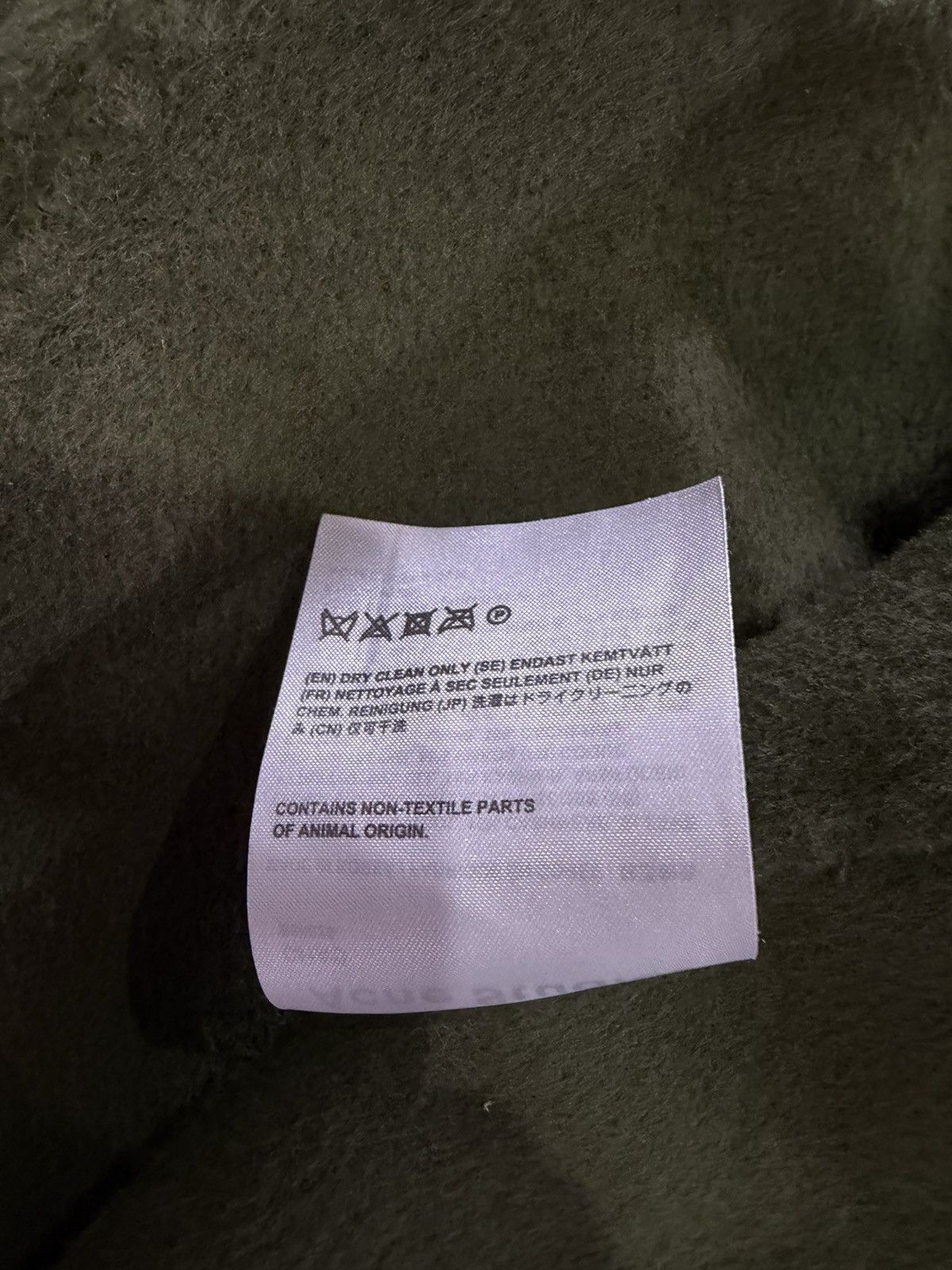 Acne Studios ACNE STUDIOS CHAD COAT CASHMERE OVERCOAT MEDIUM SZ 50 GREEN Size US M / EU 48-50 / 2 - 6 Thumbnail