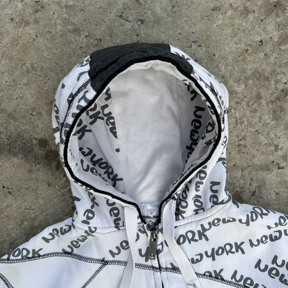 Issey Miyake Vintage New York Zip Hoodie Big Logo Y2K Style USA 00s Size US M / EU 48-50 / 2 - 7 Thumbnail